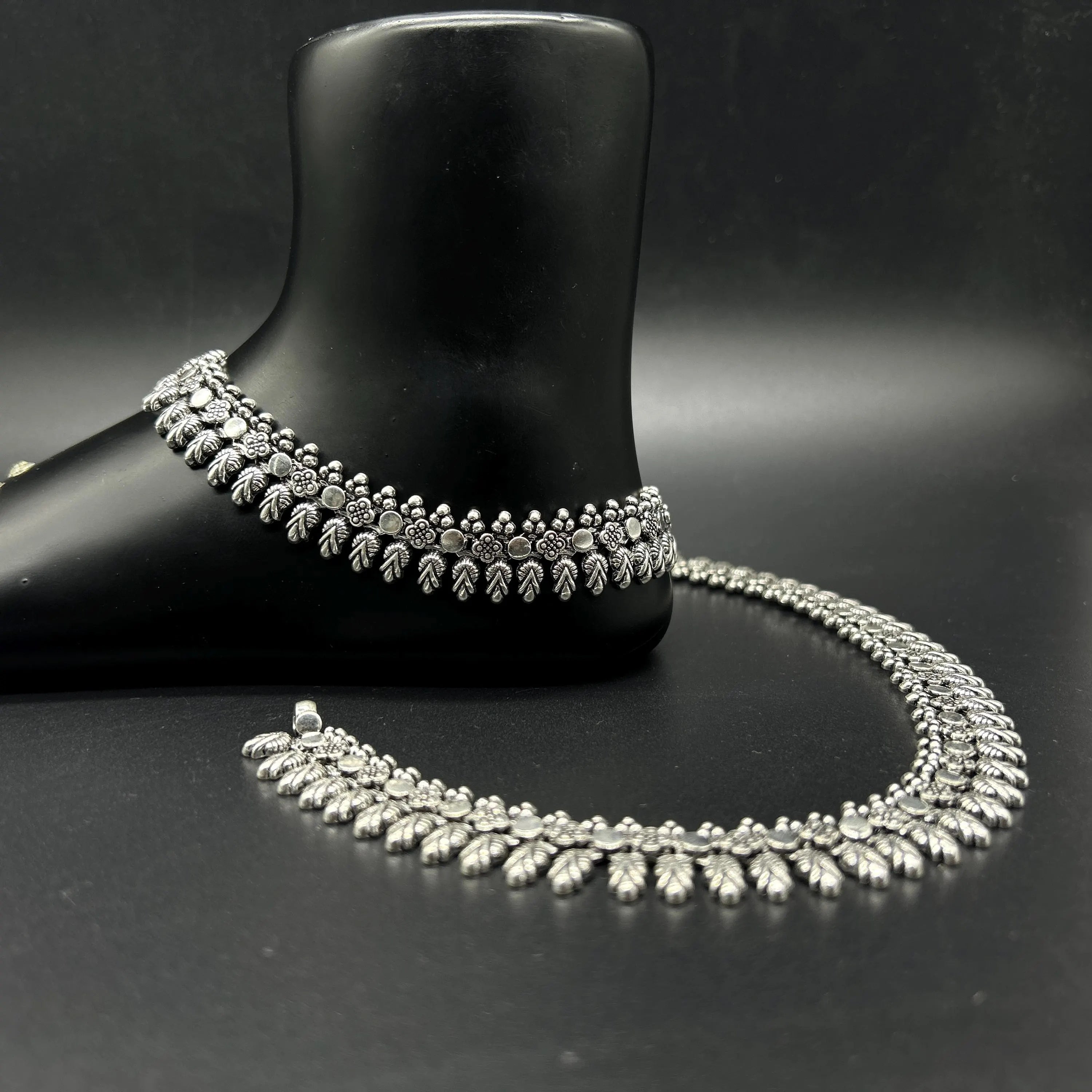 925 Sterling Silver Anklet / Silver Payal / Silver Anklet / Silver Bride Anklet / Silver Payal / Silver Designer Payal