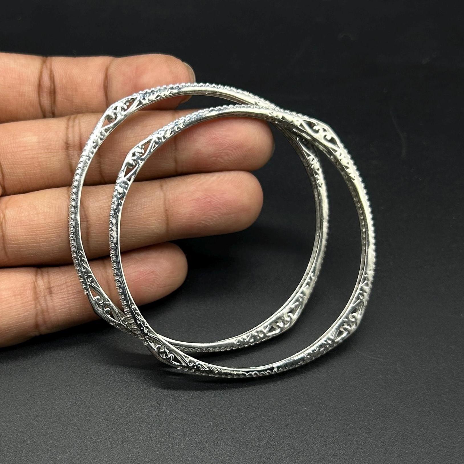 925 sterling silver bangles for girls and women