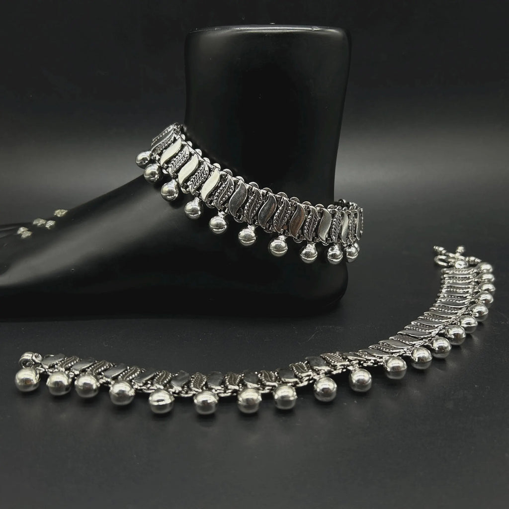 925 Sterling Silver Anklet / Silver Payal / Silver Anklet / Silver Bride Anklet / Silver Payal / Silver Designer Payal