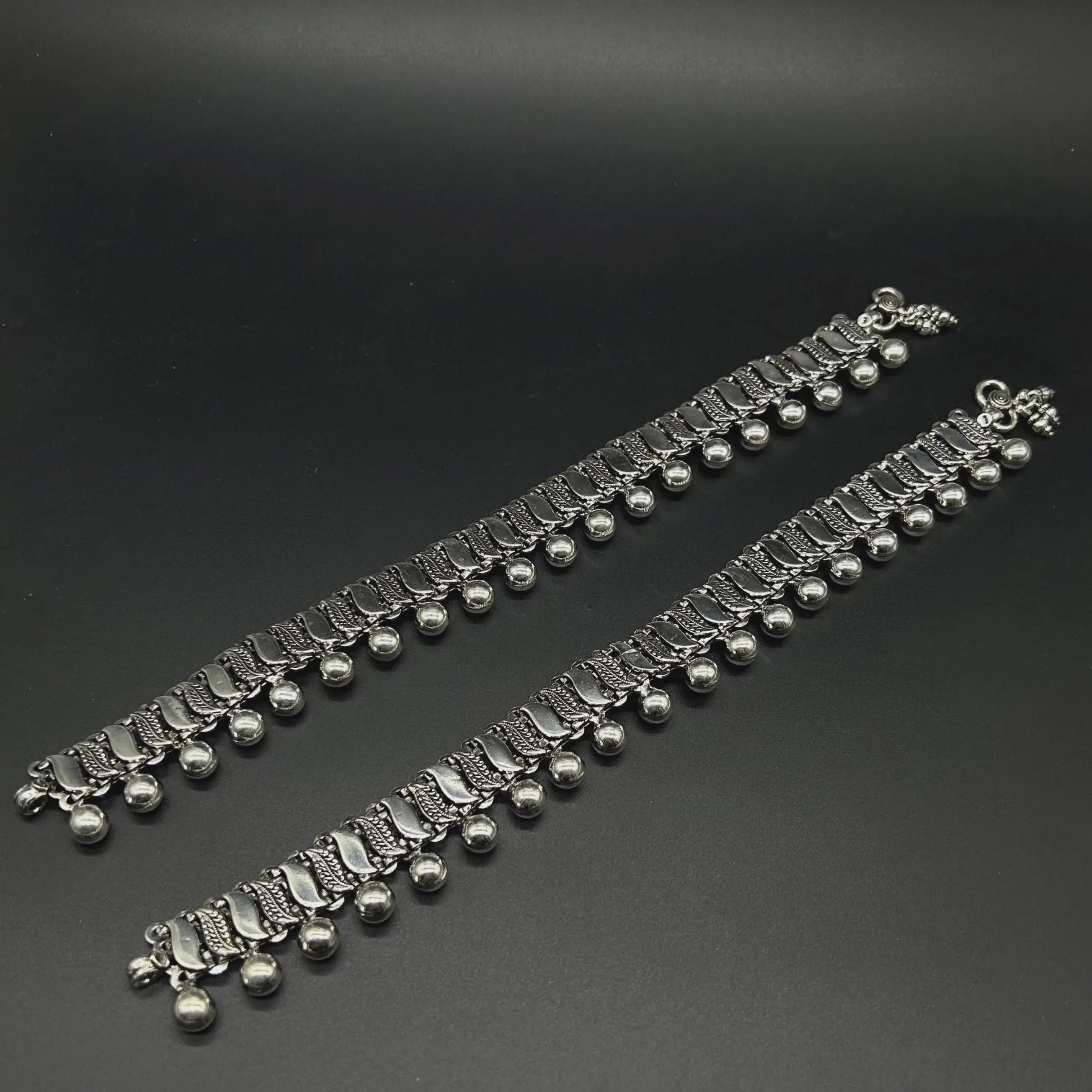 925 Sterling Silver Anklet / Silver Payal / Silver Anklet / Silver Bride Anklet / Silver Payal / Silver Designer Payal