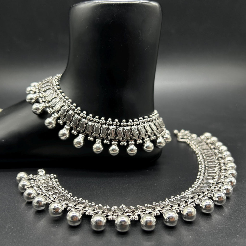 925 Sterling Silver Anklet / Silver Payal / Silver Anklet / Silver Bride Anklet / Silver Payal / Silver Designer Payal