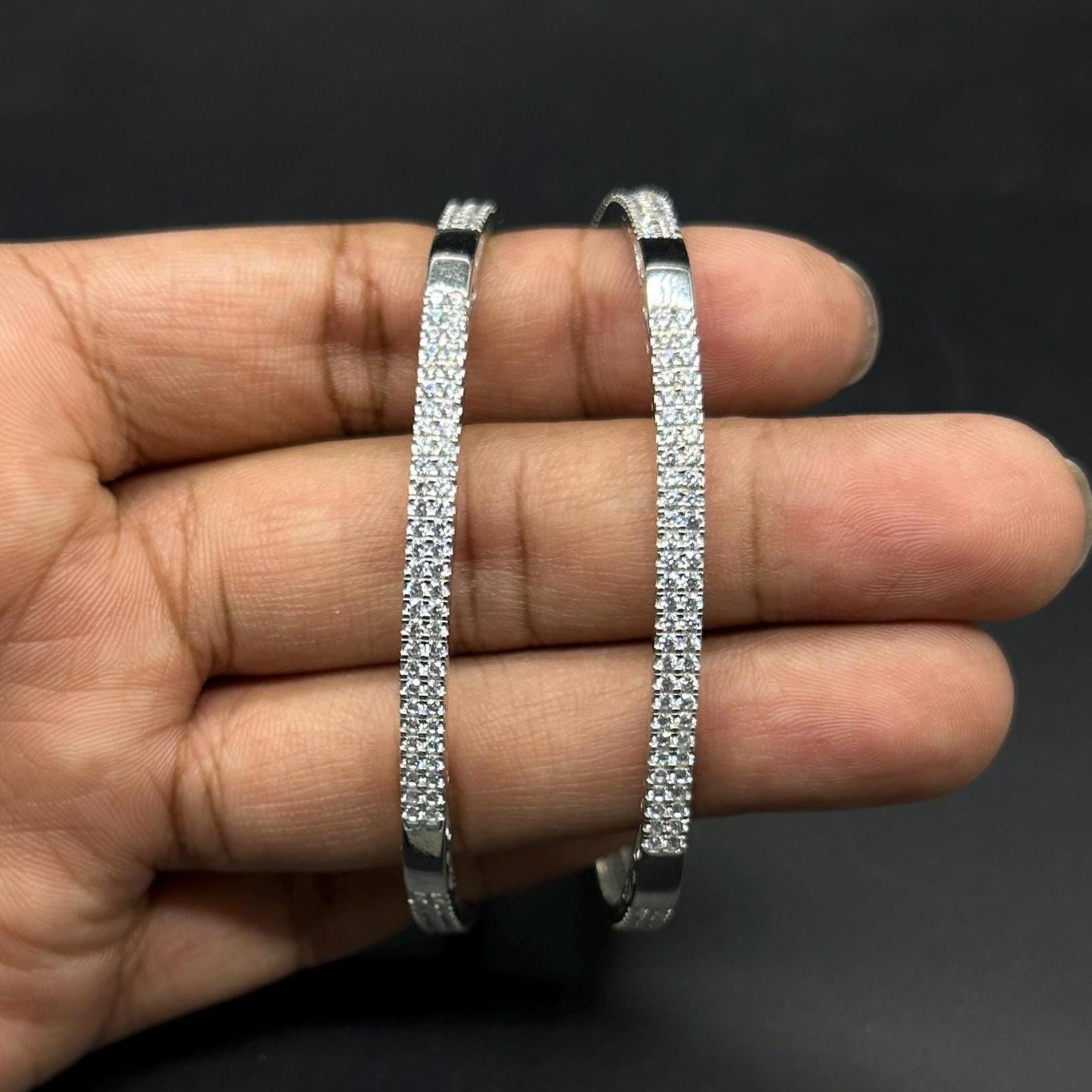925 sterling silver bangles for girls and women