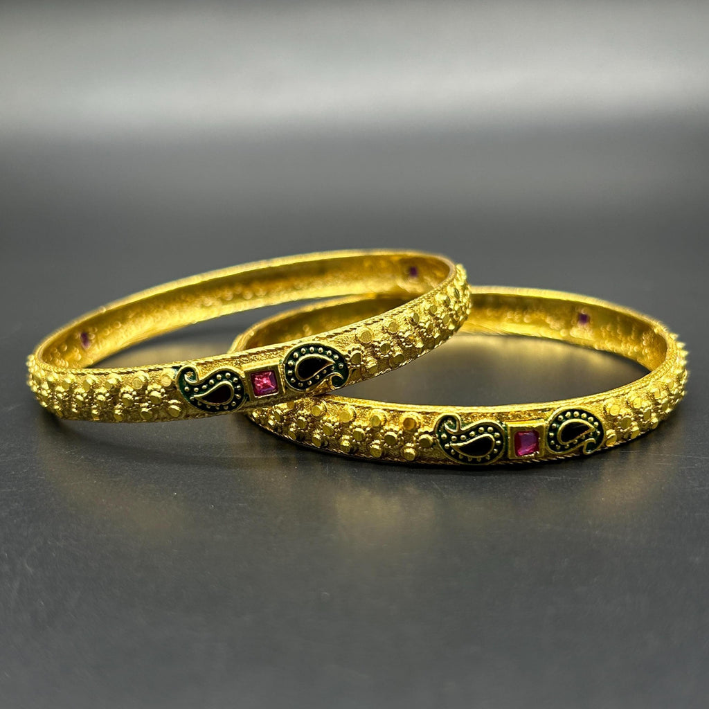 Matte finish Bangles/ Designer Bangles / Indian Fashion Jewelry/ Bangles/ Matte Finish/ Delicate Bangles