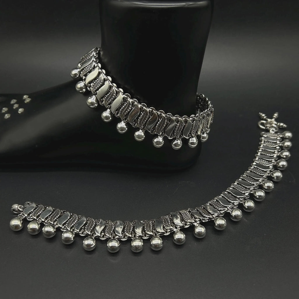 925 Sterling Silver Anklet / Silver Payal / Silver Anklet / Silver Bride Anklet / Silver Payal / Silver Designer Payal