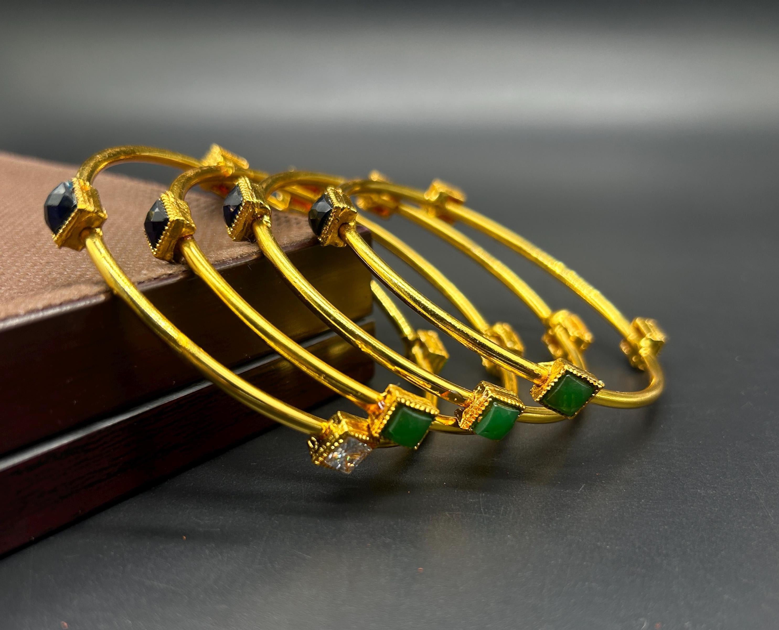 Matte finish Bangles/ Designer Bangles / Indian Fashion Jewelry/ Bangles/ Matte Finish/ Delicate Bangles
