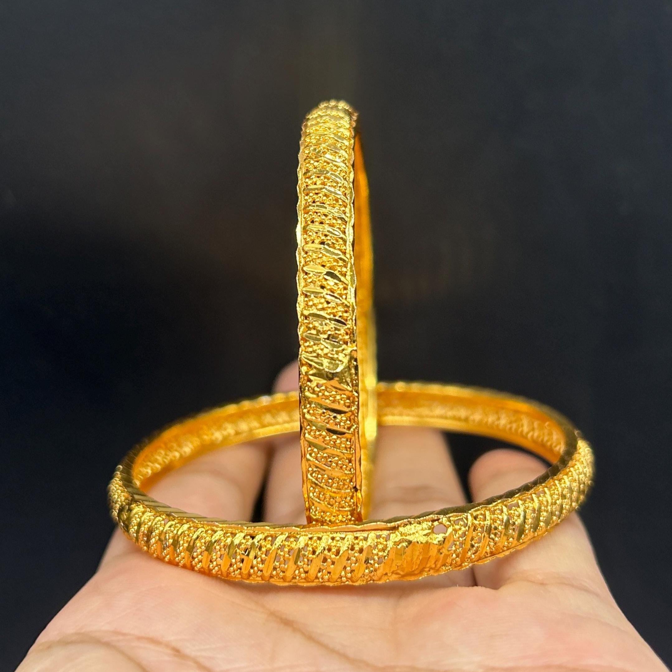 Matte finish Bangles/ Designer Bangles / Indian Fashion Jewelry/ Bangles/ Matte Finish/ Delicate Bangles