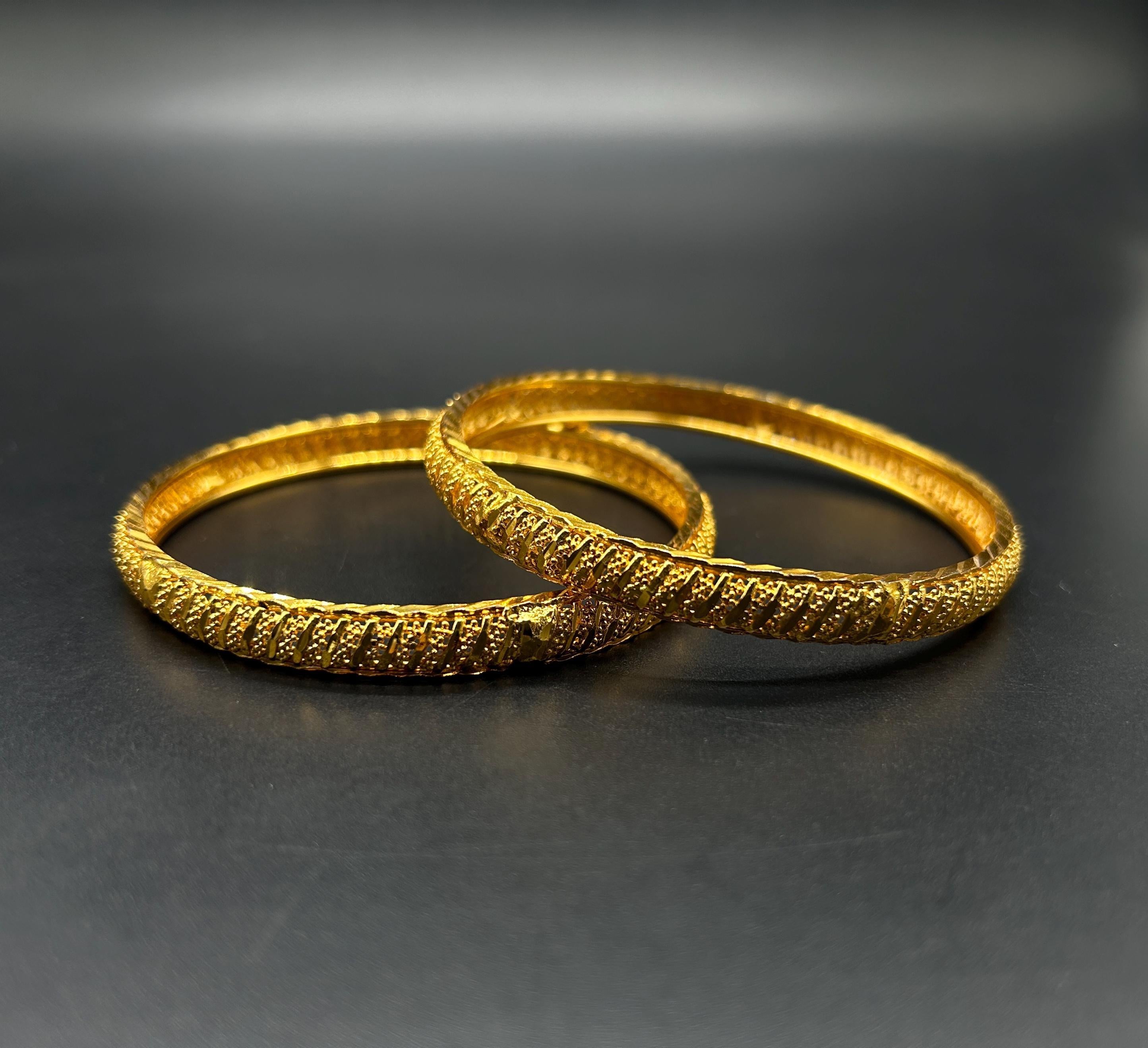 Matte finish Bangles/ Designer Bangles / Indian Fashion Jewelry/ Bangles/ Matte Finish/ Delicate Bangles