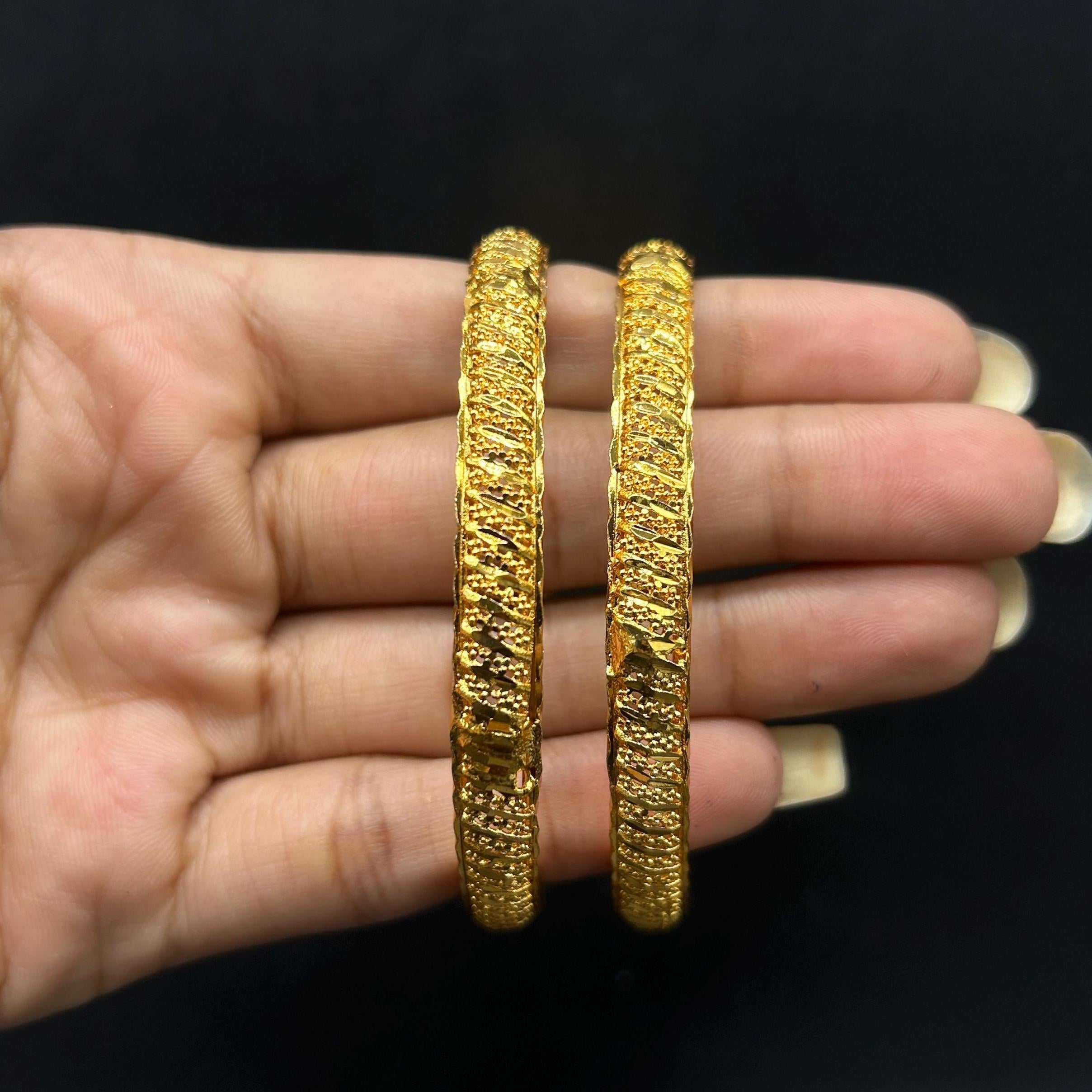 Matte finish Bangles/ Designer Bangles / Indian Fashion Jewelry/ Bangles/ Matte Finish/ Delicate Bangles