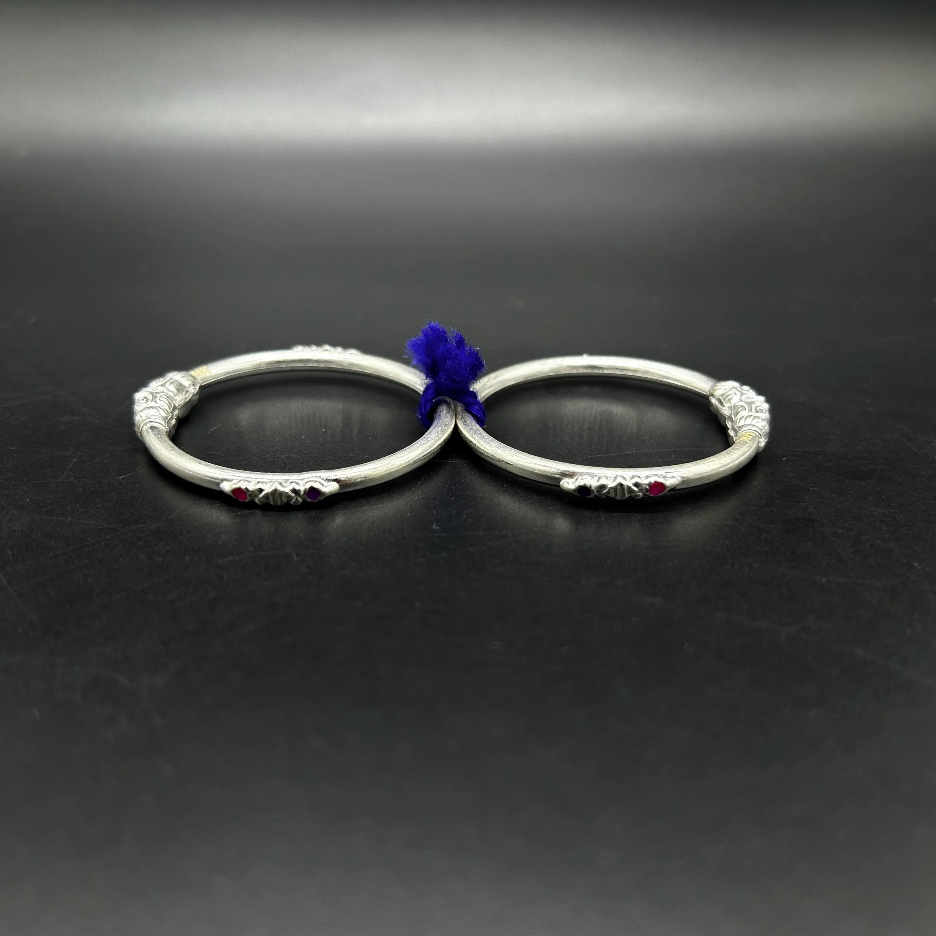 925 Sterling-Silver Baby Nazariya Kada Bangle for Baby Boy and Baby Girls