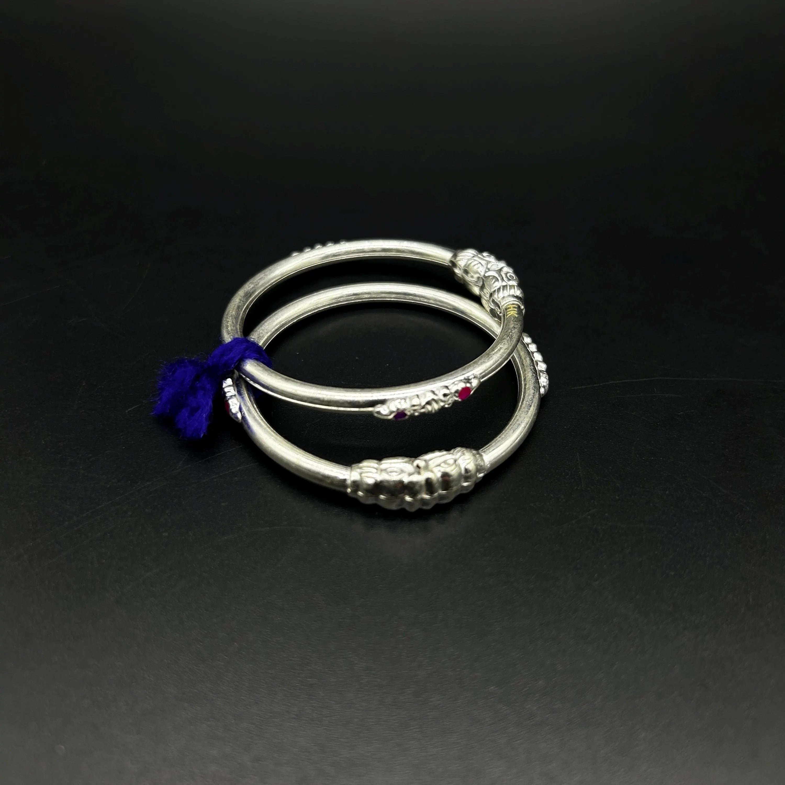 925 Sterling-Silver Baby Nazariya Kada Bangle for Baby Boy and Baby Girls