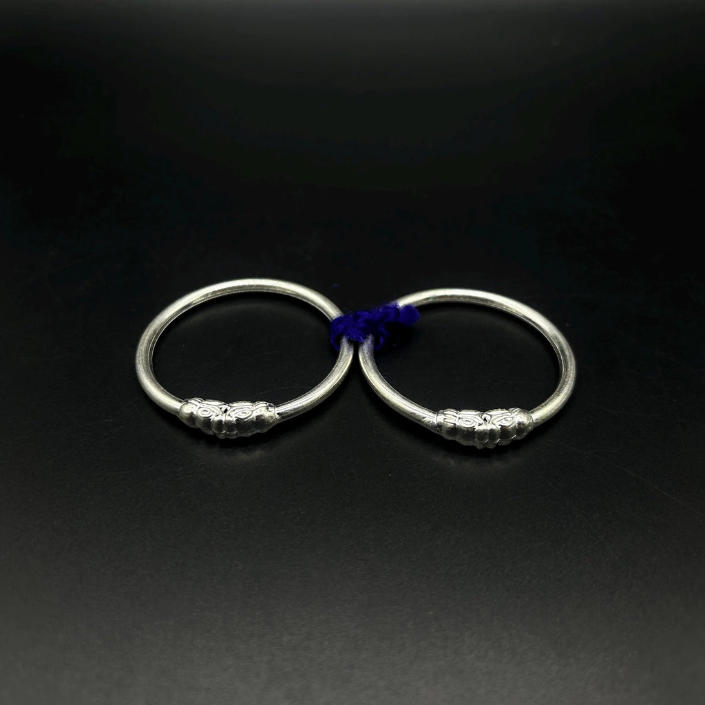 925 Sterling-Silver Baby Nazariya Kada Bangle for Baby Boy and Baby Girls