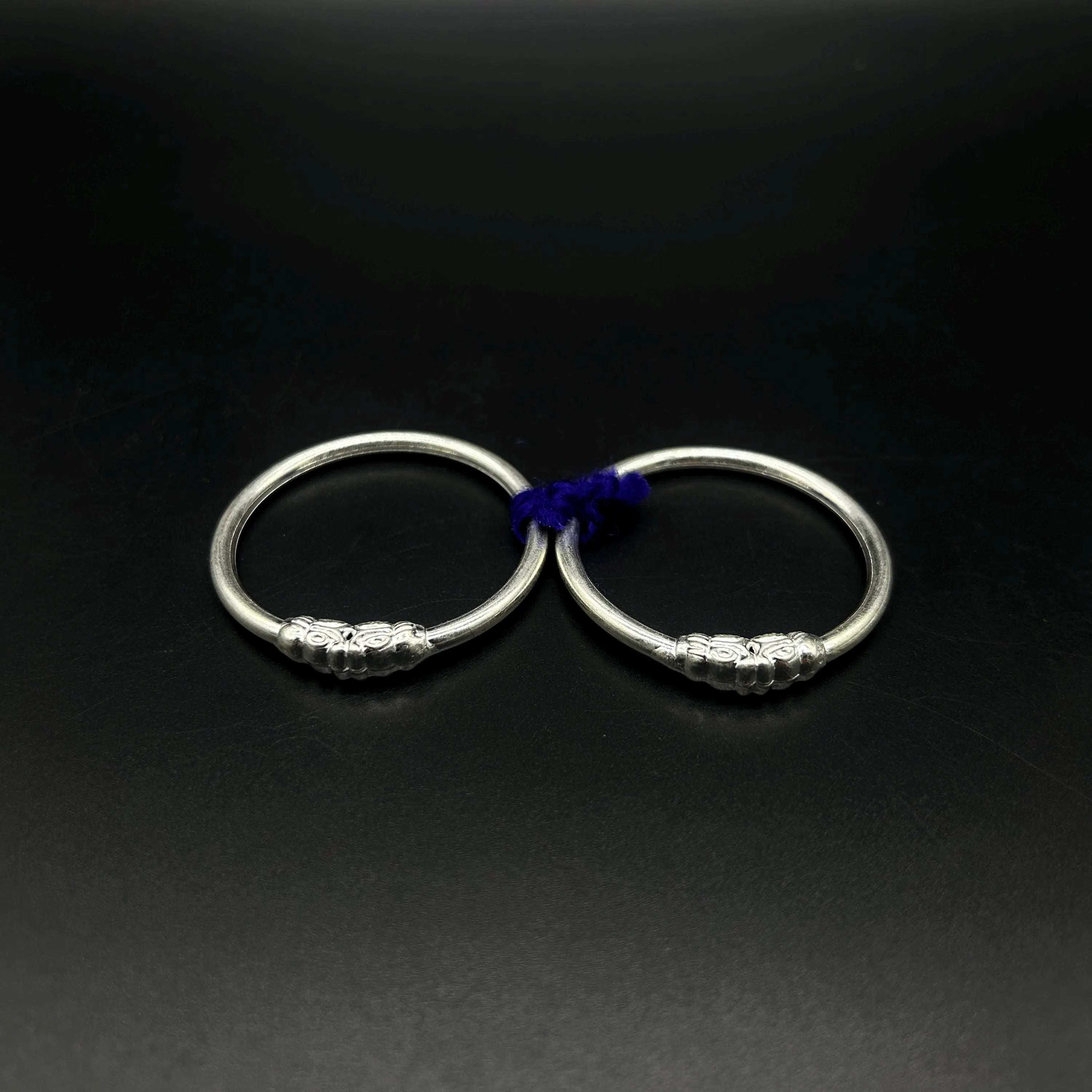 925 Sterling-Silver Baby Nazariya Kada Bangle for Baby Boy and Baby Girls