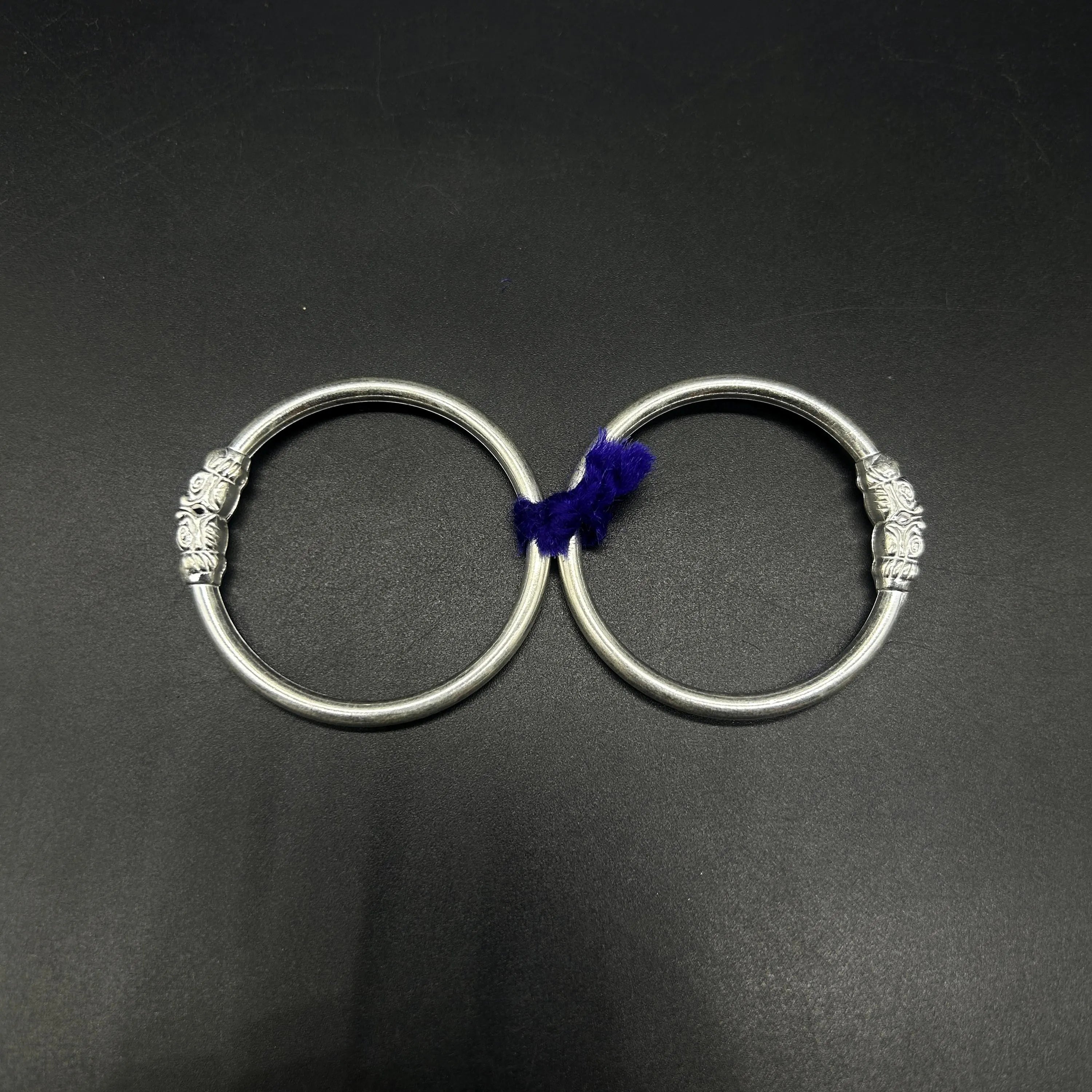 925 Sterling-Silver Baby Nazariya Kada Bangle for Baby Boy and Baby Girls