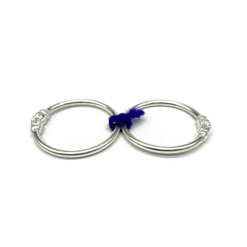 925 Sterling-Silver Baby Nazariya Kada Bangle for Baby Boy and Baby Girls