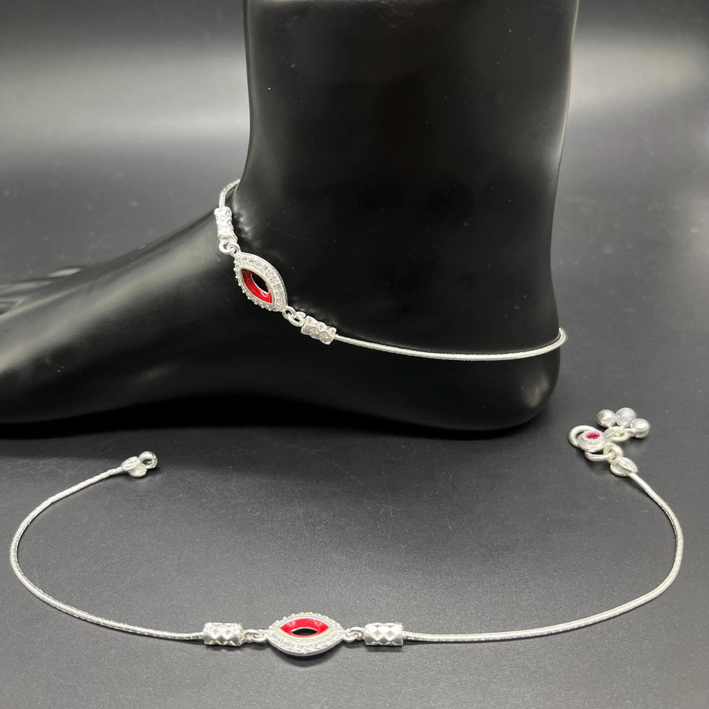 925 Sterling Silver Anklet / Silver Payal / Silver Anklet / Silver Bride Anklet / Silver Payal / Silver Designer Payal