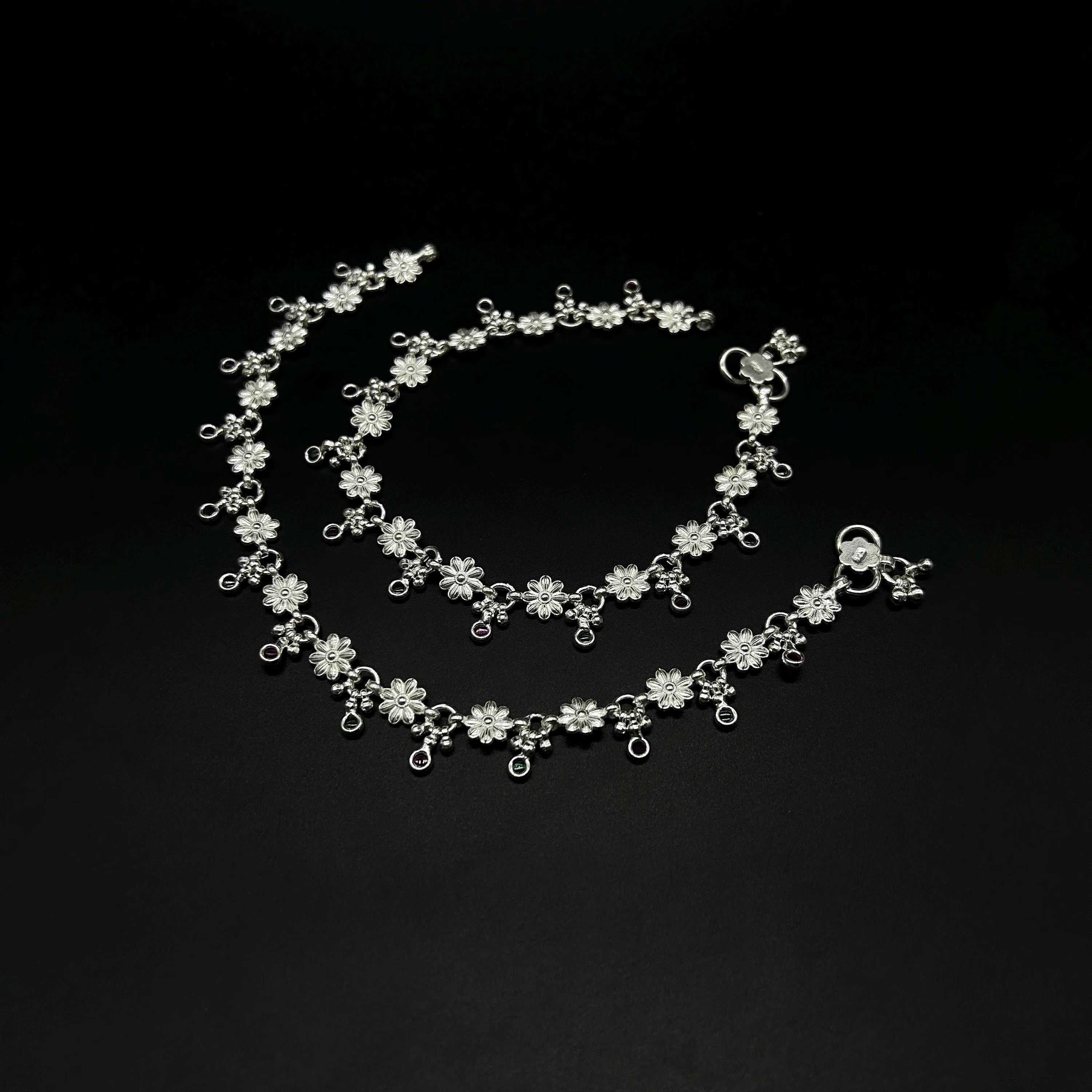 925 Sterling Silver Anklet / Silver Payal / Silver Anklet / Silver Bride Anklet / Silver Payal / Silver Designer Payal