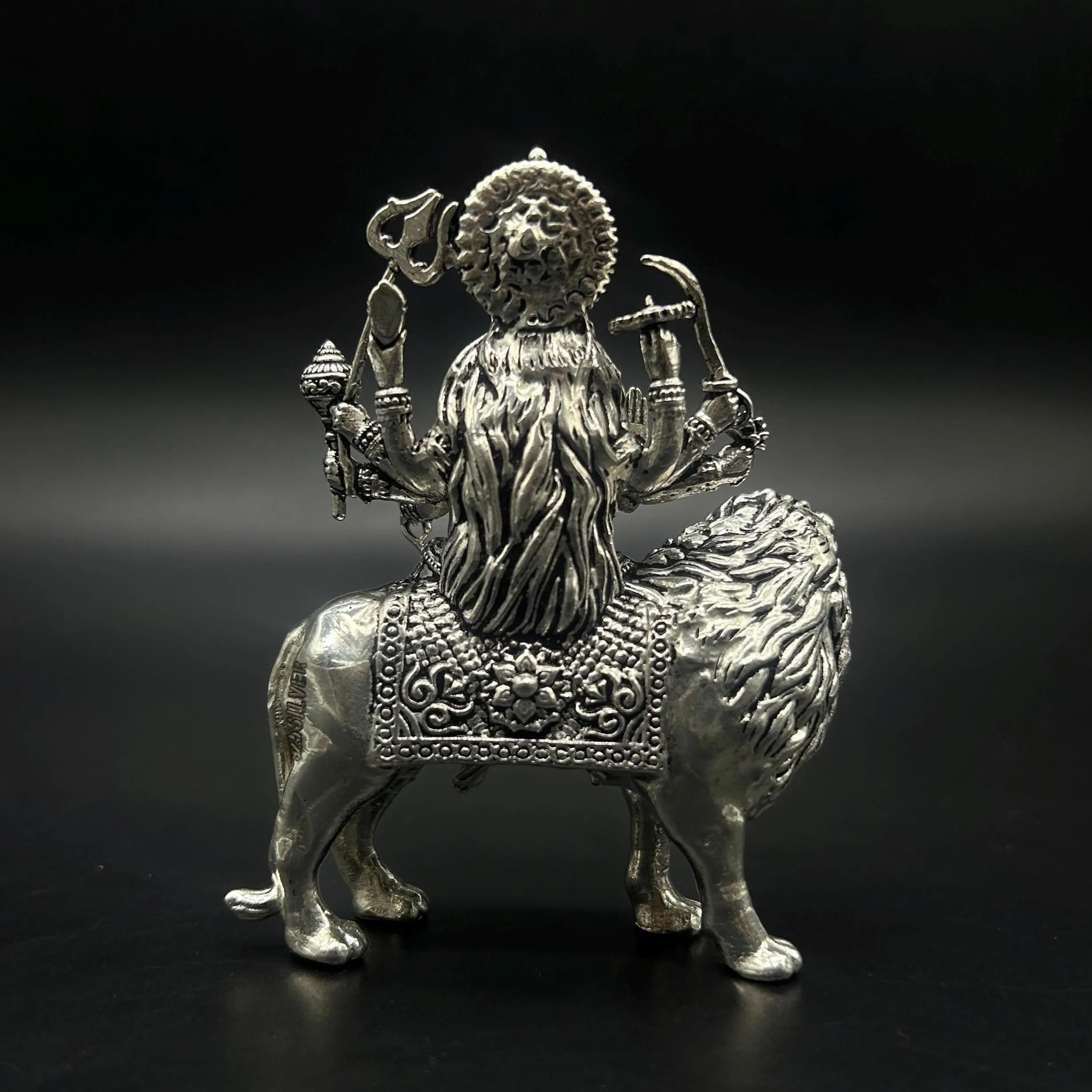 925 Sterling Silver Durga Maa Idol