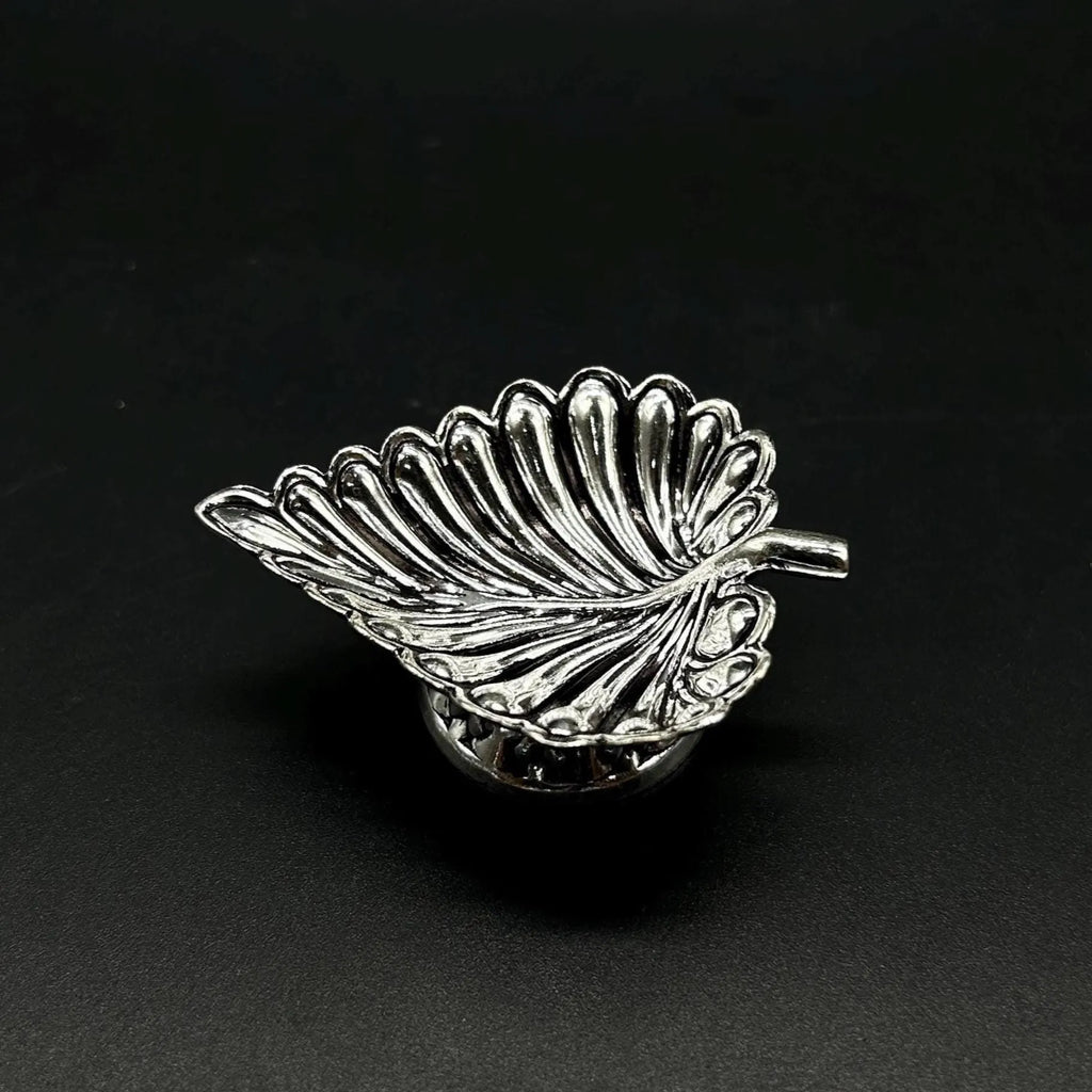 925 Sterling Silver Leaf Diya