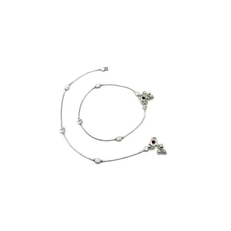 925 Sterling Silver Anklet / Silver Payal / Silver Anklet / Silver Bride Anklet / Silver Payal / Silver Designer Payal