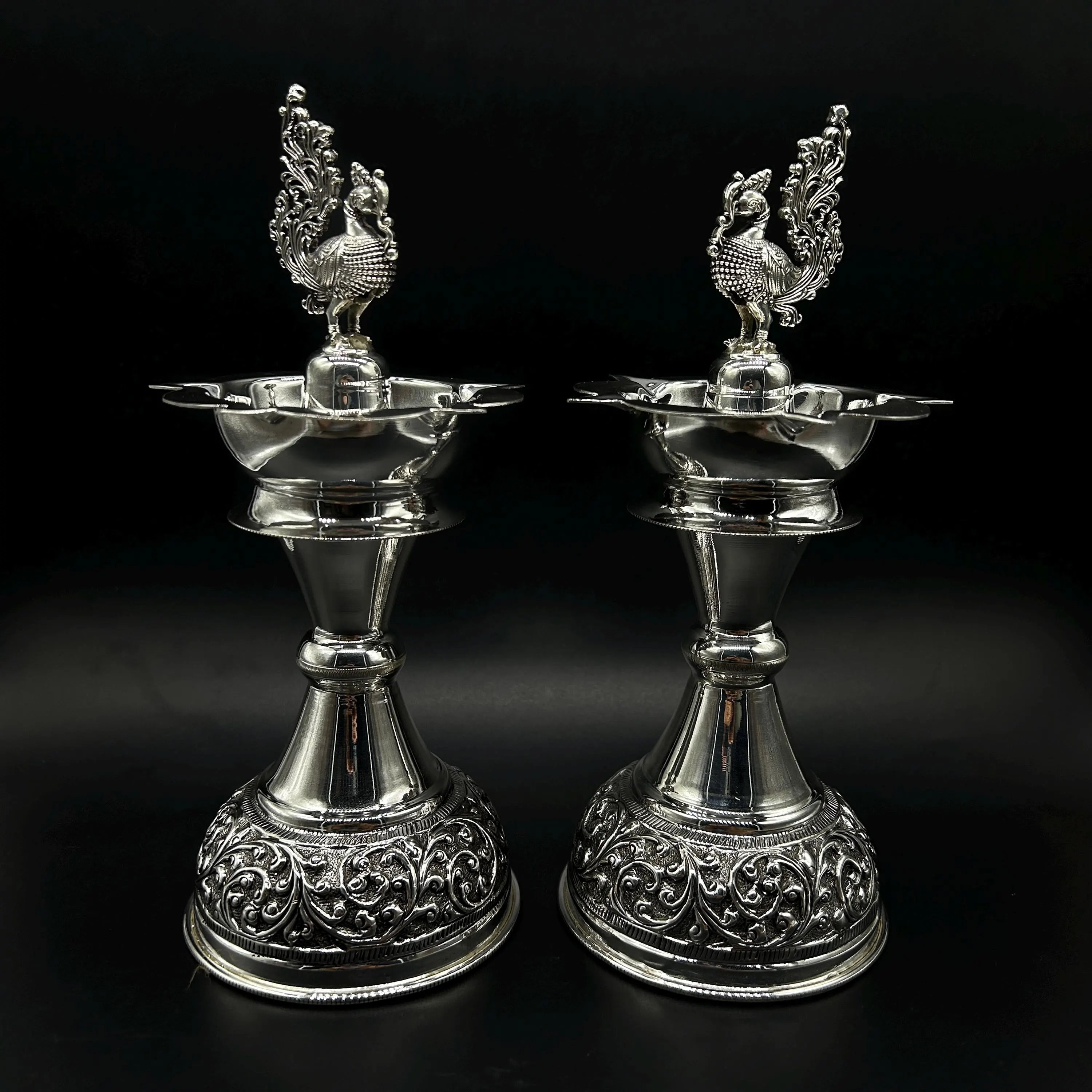 925 Sterling Silver Diya / Samai Diya.