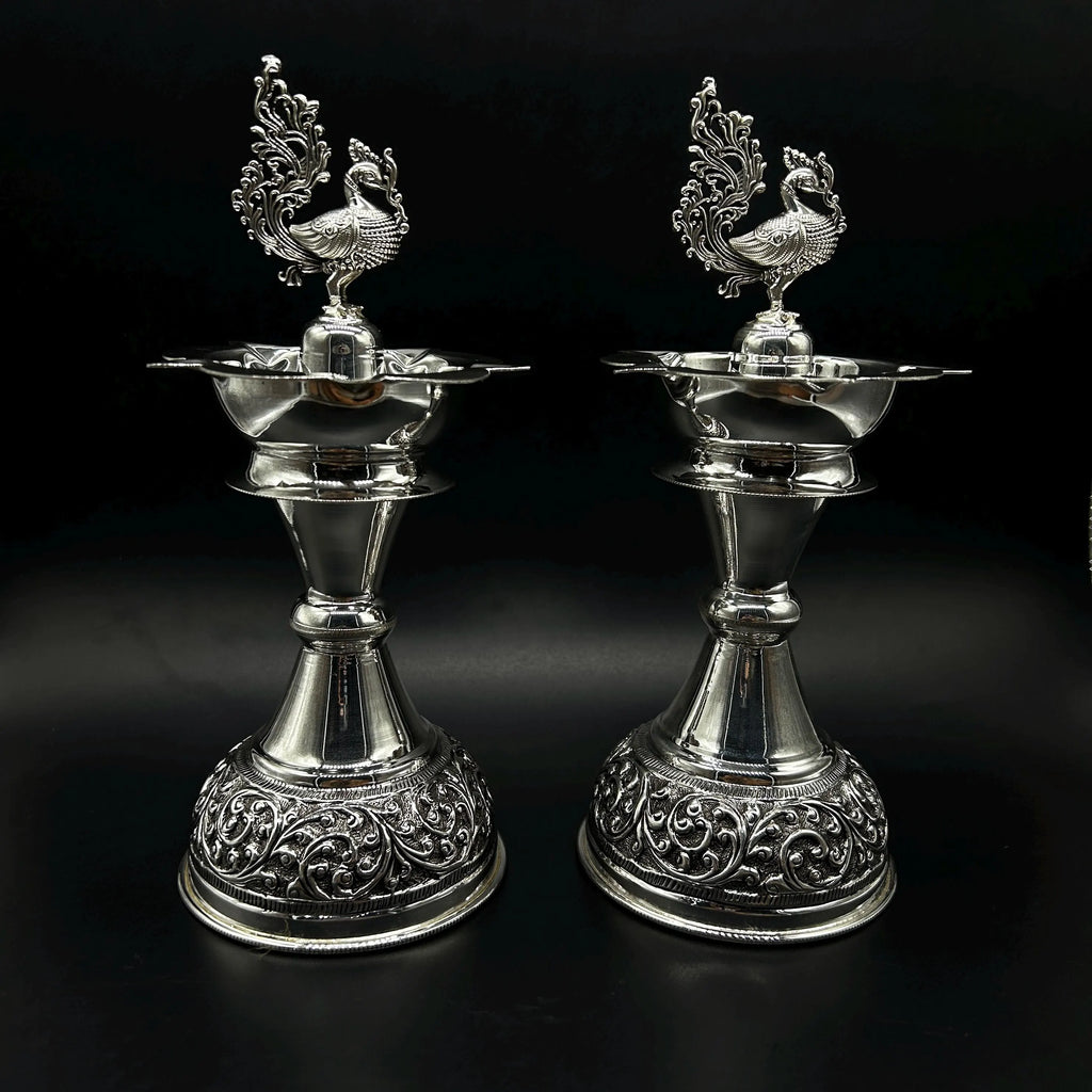 925 Sterling Silver Diya / Samai Diya.