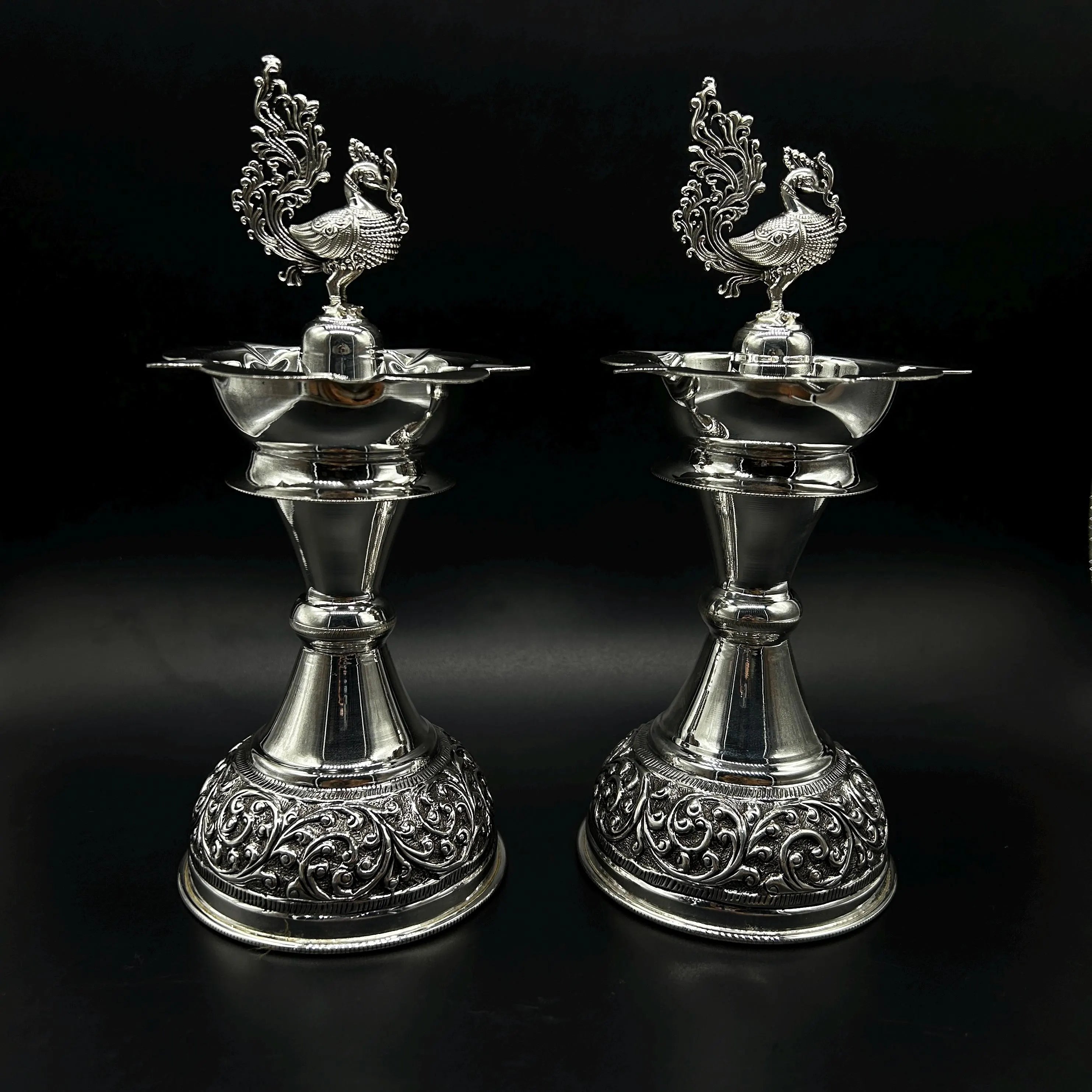 925 Sterling Silver Diya / Samai Diya.