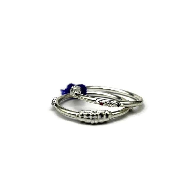925 Sterling-Silver Baby Nazariya Kada Bangle for Baby Boy and Baby Girls