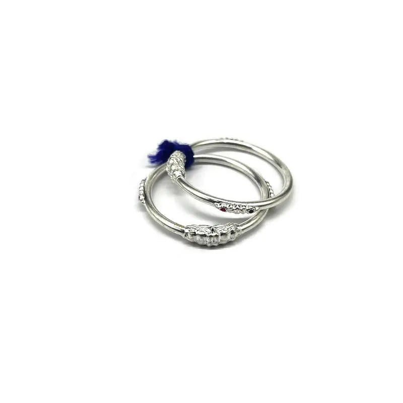 925 Sterling-Silver Baby Nazariya Kada Bangle for Baby Boy and Baby Girls