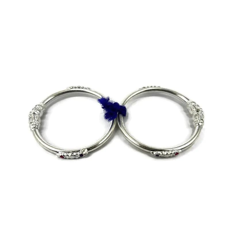 925 Sterling-Silver Baby Nazariya Kada Bangle for Baby Boy and Baby Girls