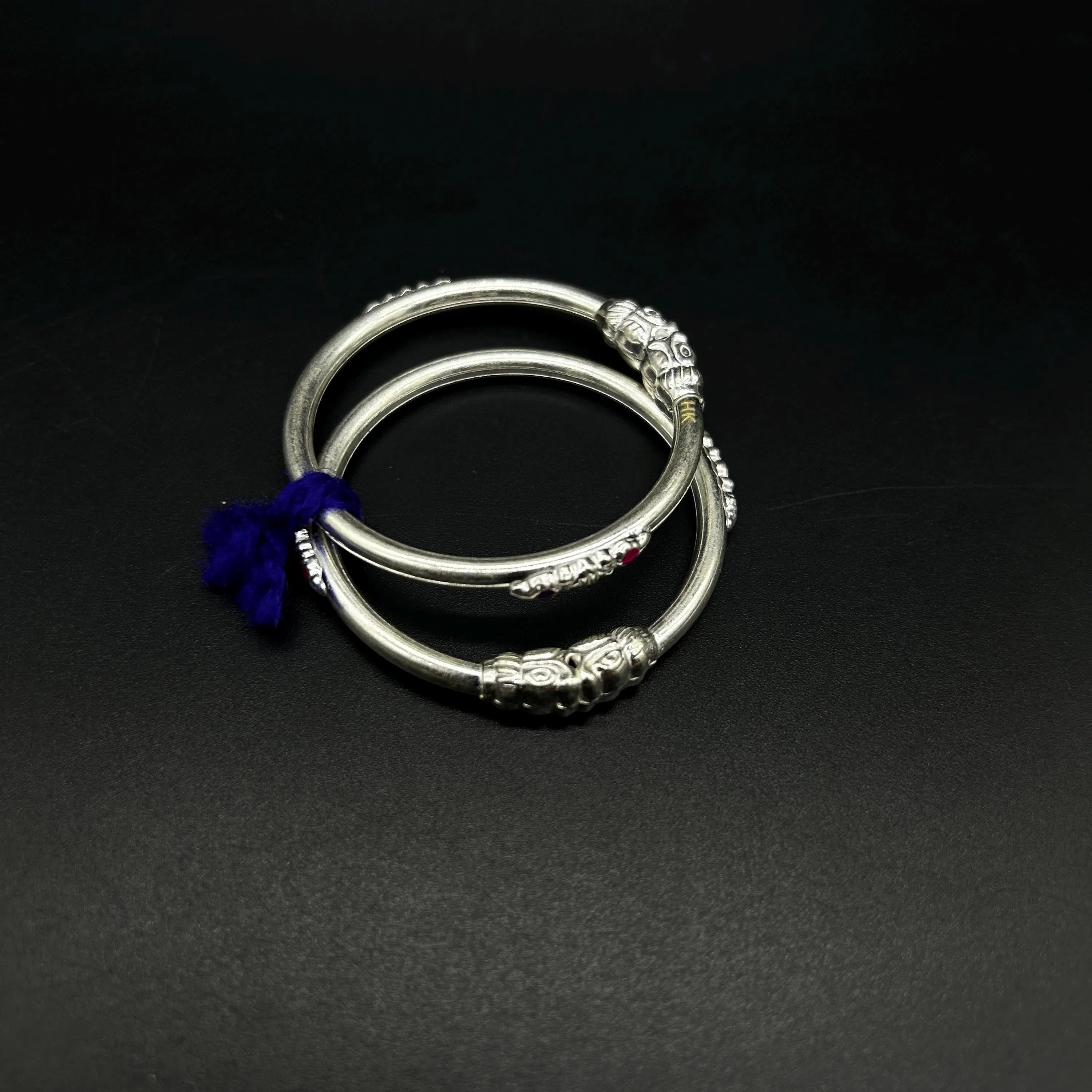 925 Sterling-Silver Baby Nazariya Kada Bangle for Baby Boy and Baby Girls