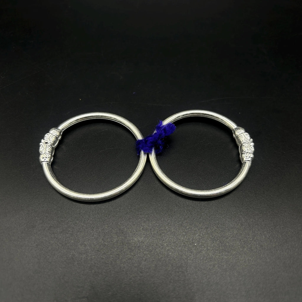 925 Sterling-Silver Baby Nazariya Kada Bangle for Baby Boy and Baby Girls
