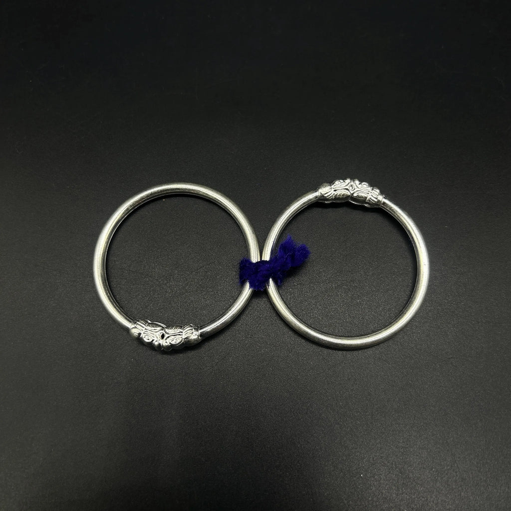 925 Sterling-Silver Baby Nazariya Kada Bangle for Baby Boy and Baby Girls