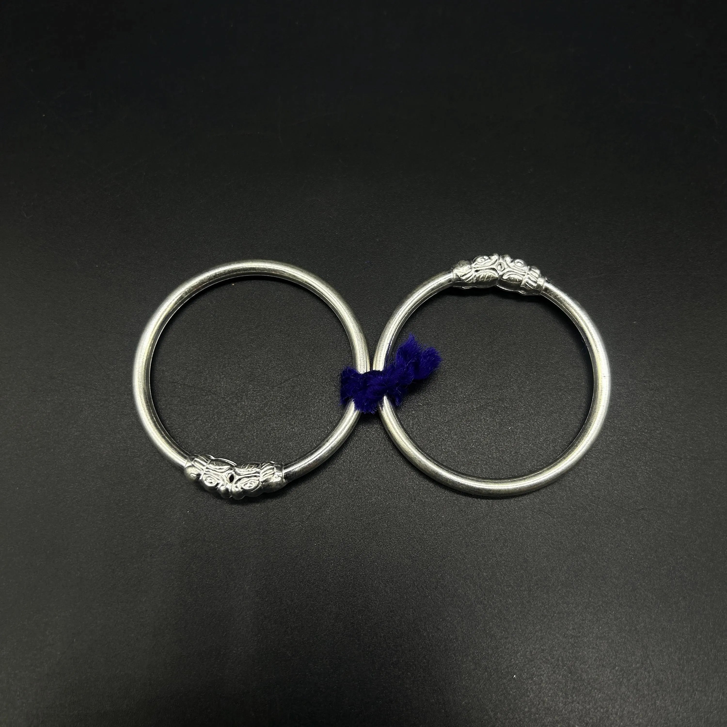 925 Sterling-Silver Baby Nazariya Kada Bangle for Baby Boy and Baby Girls