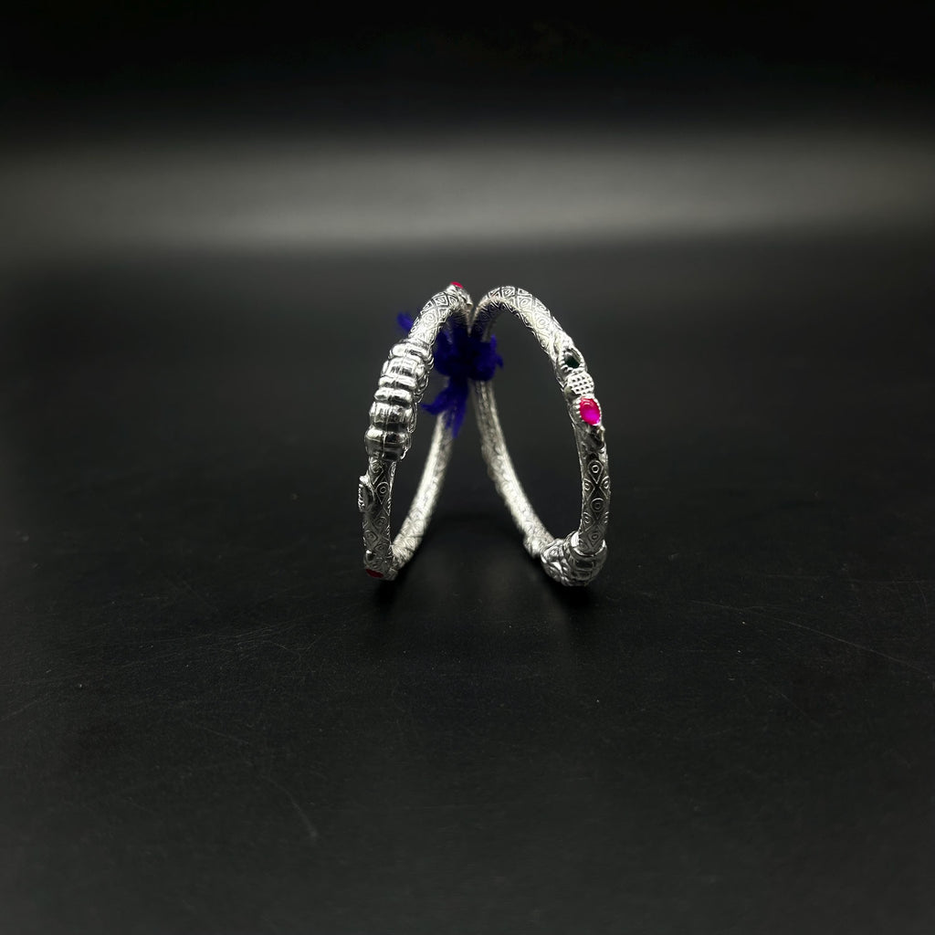925 Sterling-Silver Baby Nazariya Kada Bangle for Baby Boy and Baby Girls