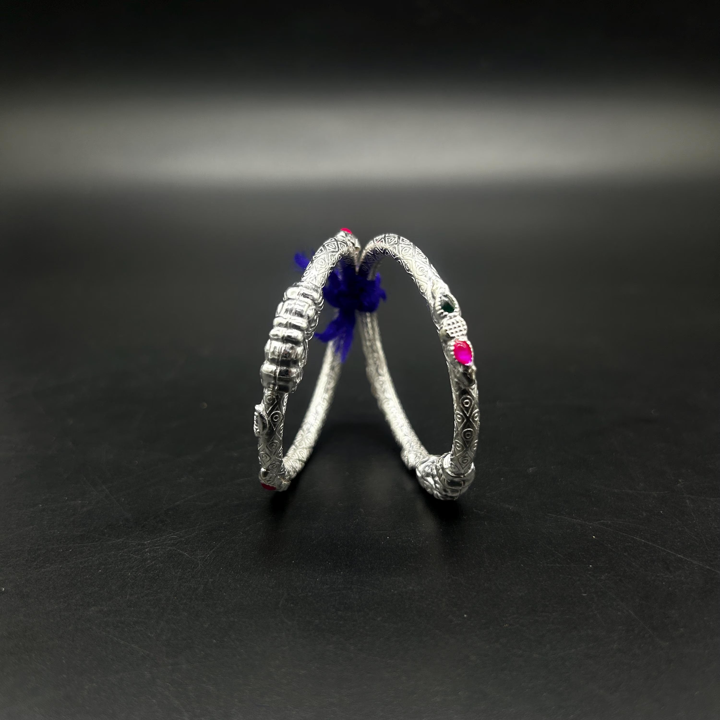 925 Sterling-Silver Baby Nazariya Kada Bangle for Baby Boy and Baby Girls