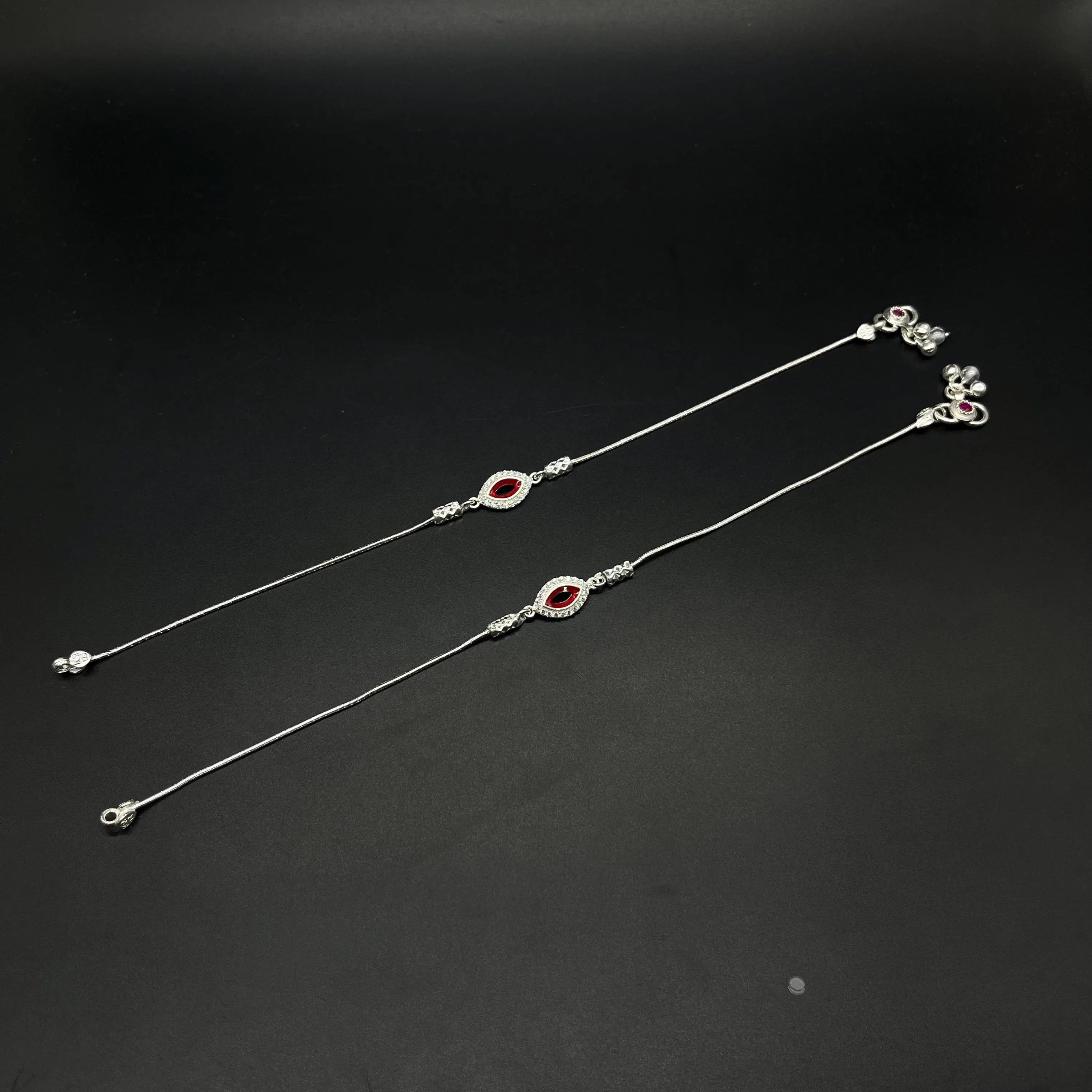 925 Sterling Silver Anklet / Silver Payal / Silver Anklet / Silver Bride Anklet / Silver Payal / Silver Designer Payal