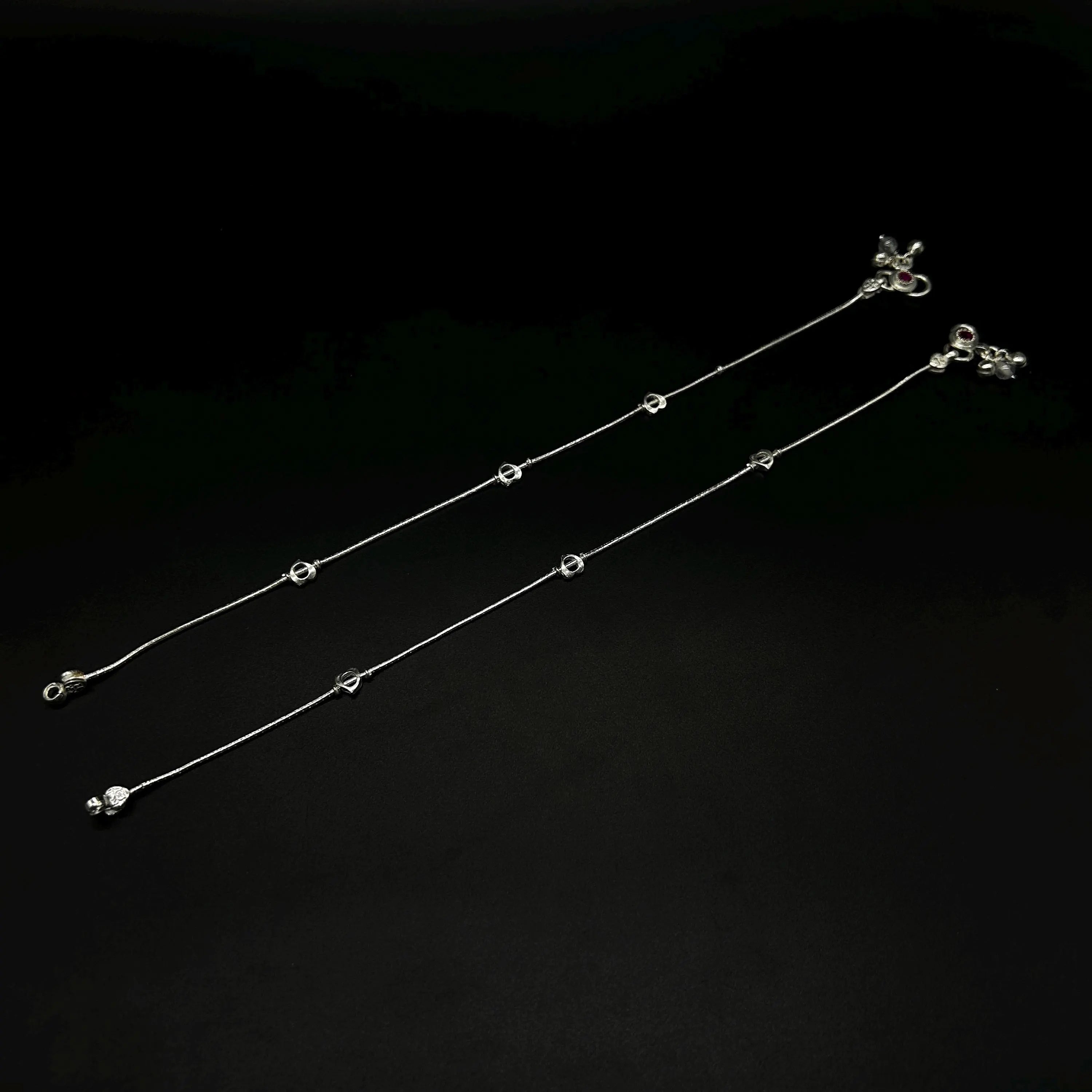 925 Sterling Silver Anklet / Silver Payal / Silver Anklet / Silver Bride Anklet / Silver Payal / Silver Designer Payal
