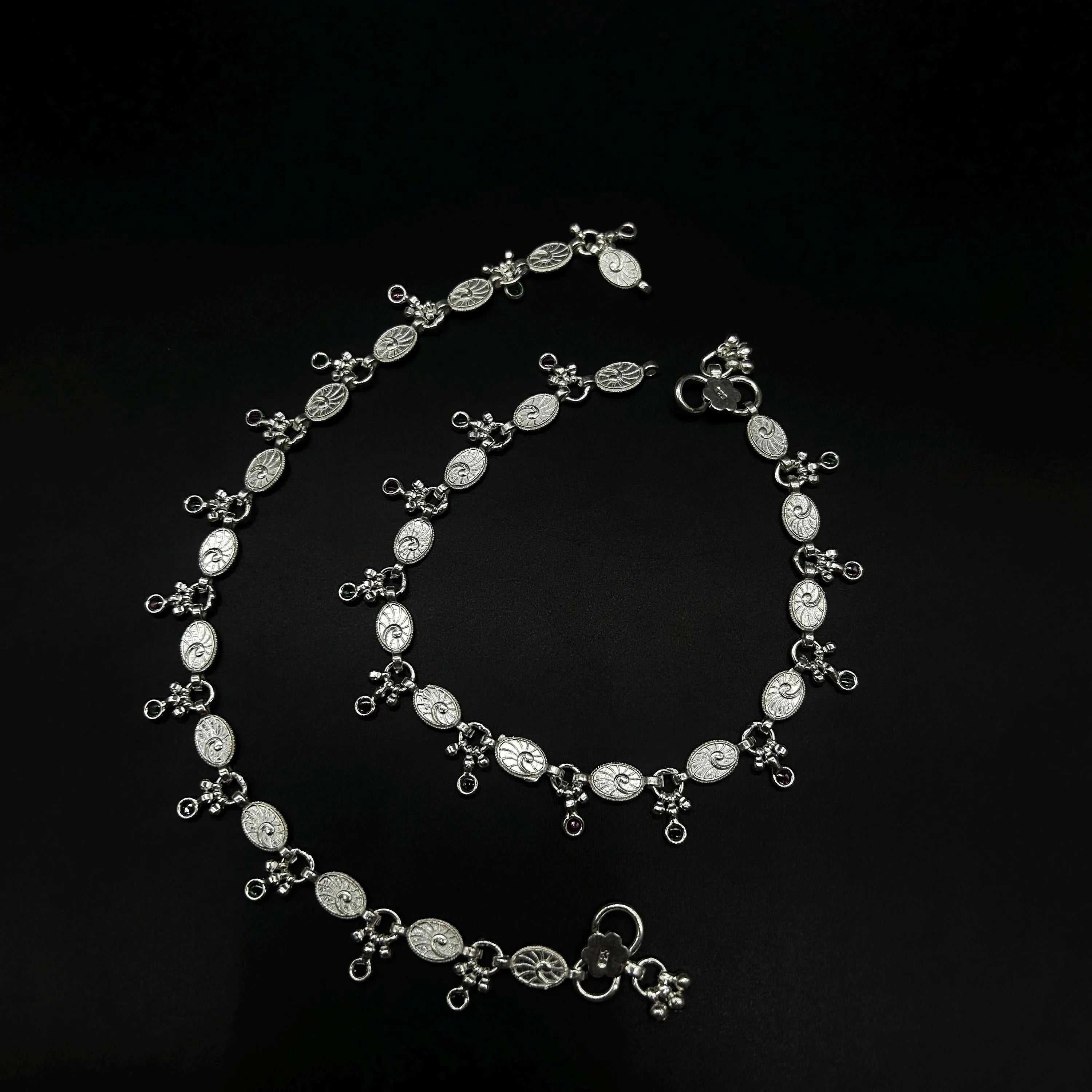 925 Sterling Silver Anklet / Silver Payal / Silver Anklet / Silver Bride Anklet / Silver Payal / Silver Designer Payal