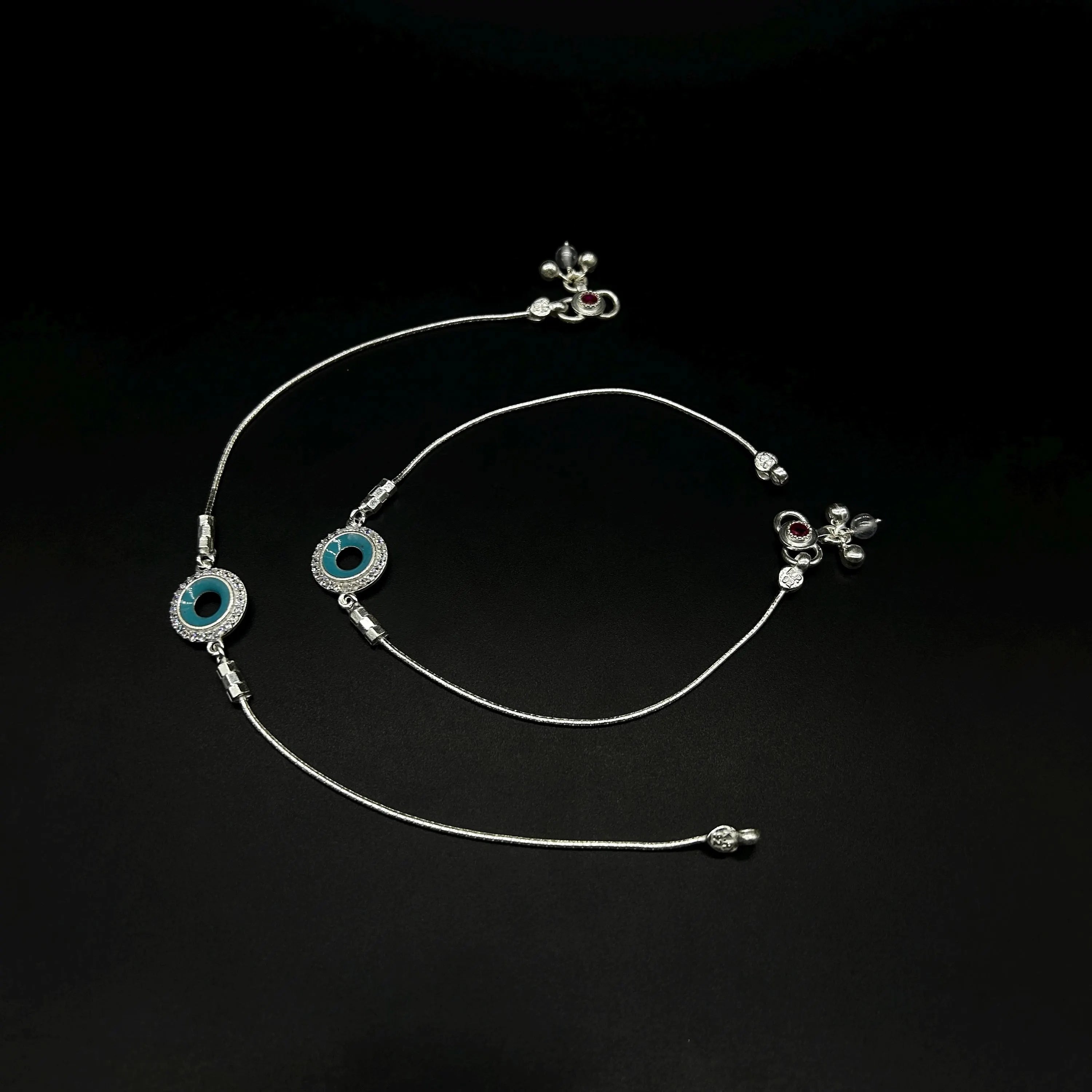 925 Sterling Silver Anklet / Silver Payal / Silver Anklet / Silver Bride Anklet / Silver Payal / Silver Designer Payal