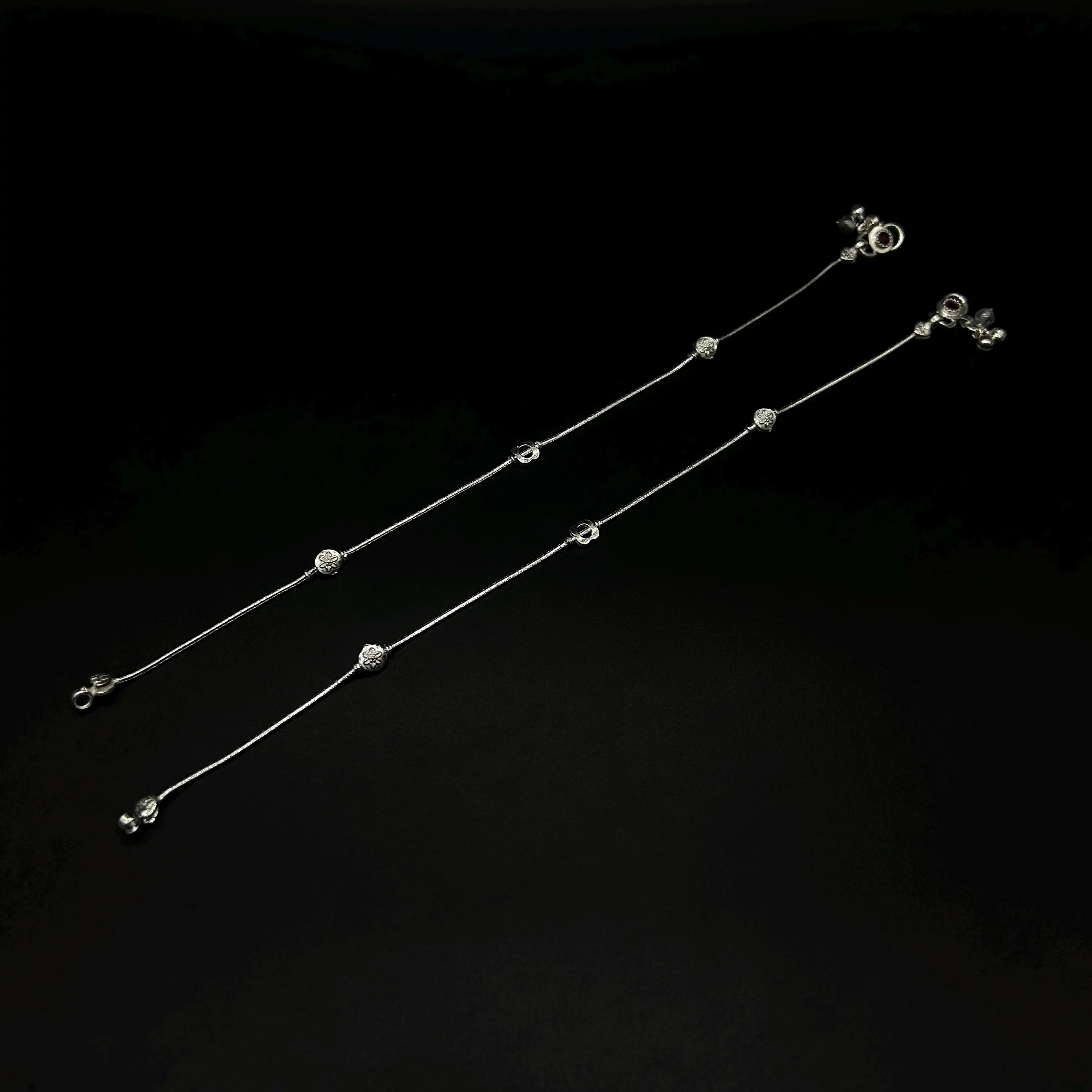 925 Sterling Silver Anklet / Silver Payal / Silver Anklet / Silver Bride Anklet / Silver Payal / Silver Designer Payal