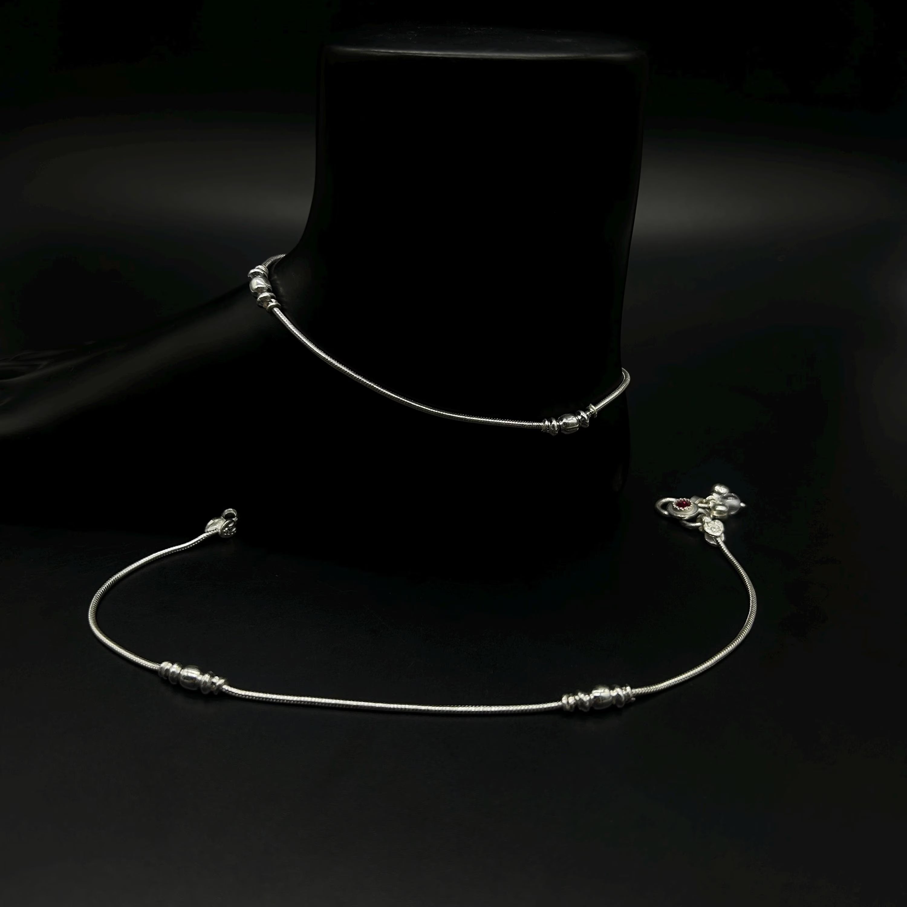 925 Sterling Silver Anklet / Silver Payal / Silver Anklet / Silver Bride Anklet / Silver Payal / Silver Designer Payal