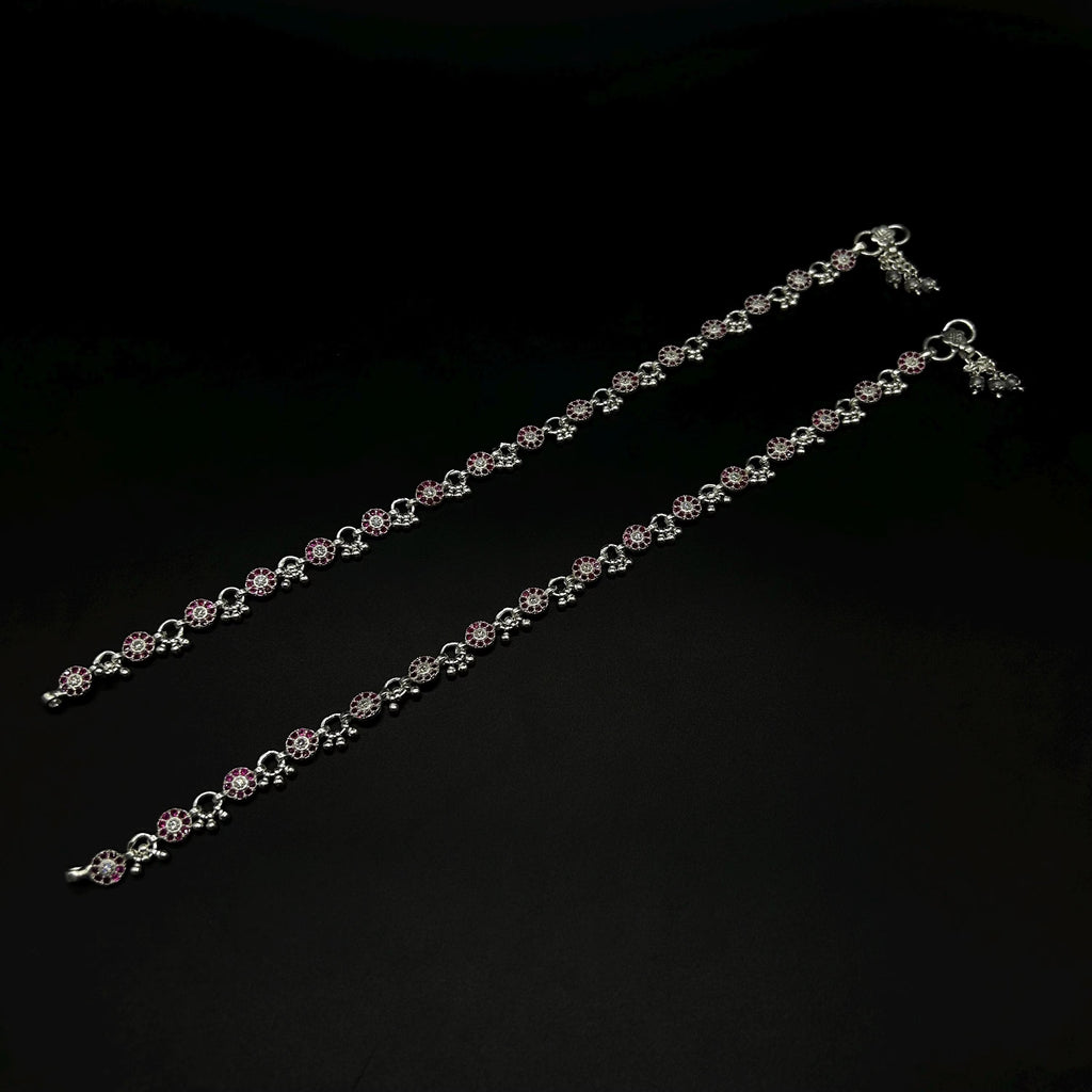 925 Sterling Silver Anklet / Silver Payal / Silver Anklet / Silver Bride Anklet / Silver Payal / Silver Designer Payal