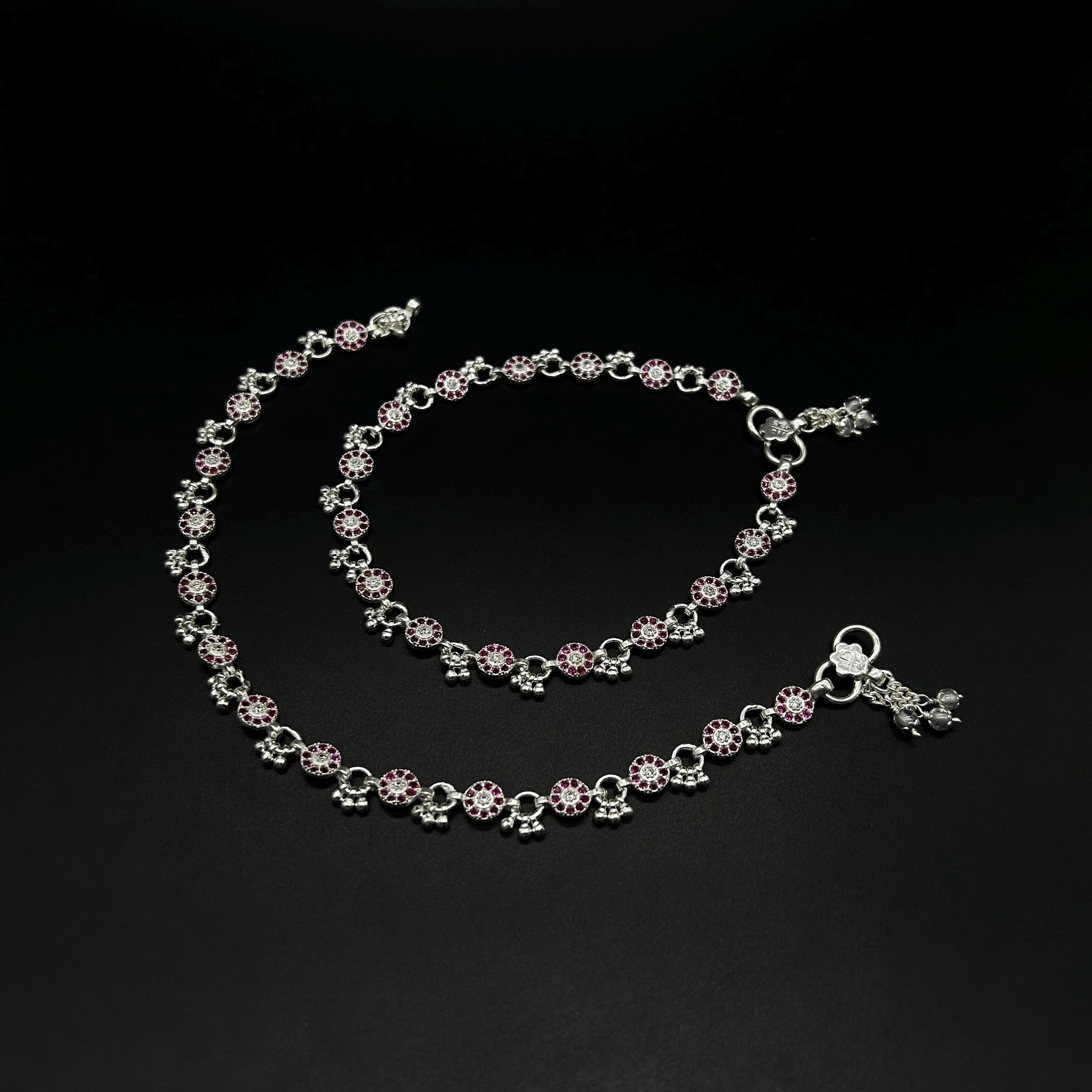 925 Sterling Silver Anklet / Silver Payal / Silver Anklet / Silver Bride Anklet / Silver Payal / Silver Designer Payal