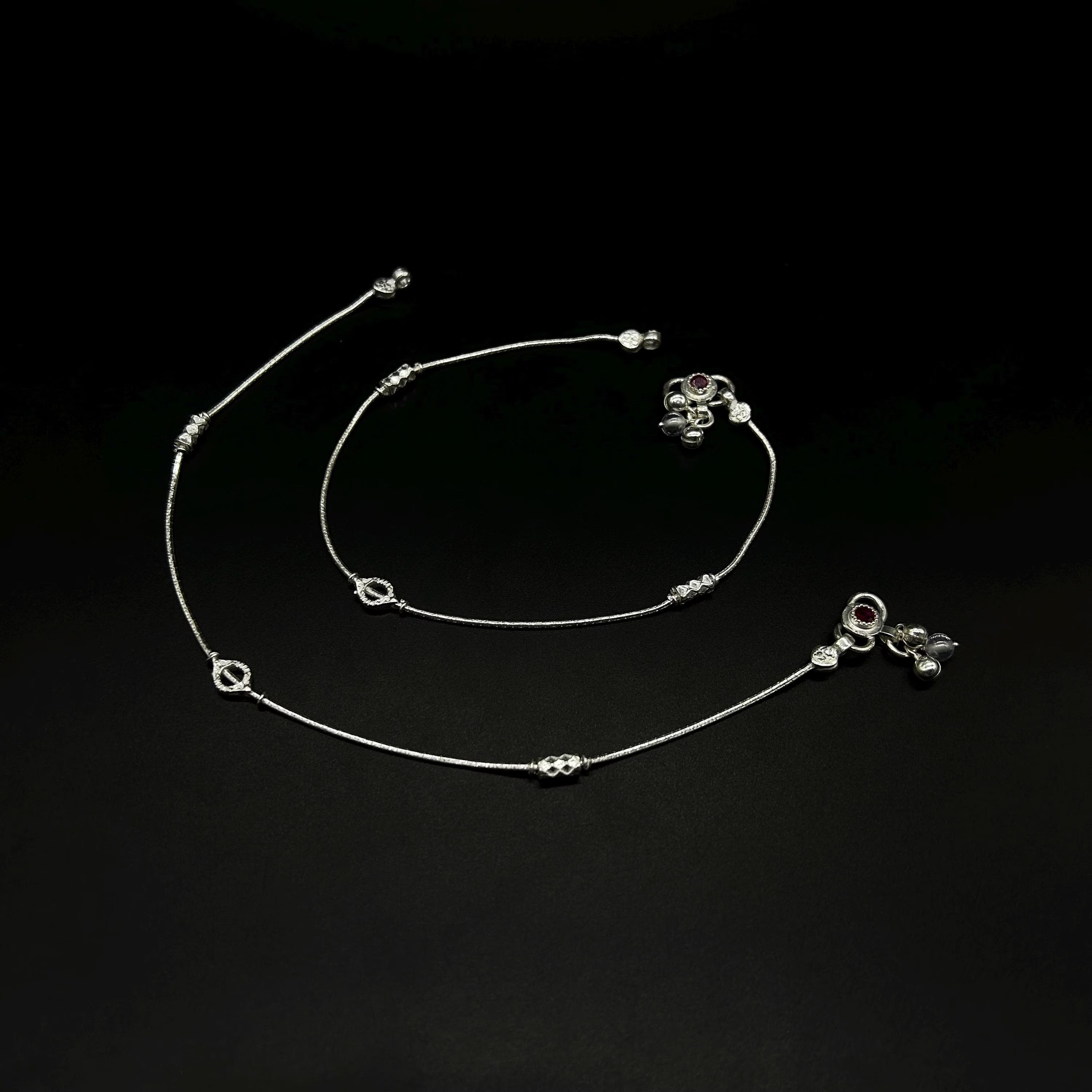 925 Sterling Silver Anklet / Silver Payal / Silver Anklet / Silver Bride Anklet / Silver Payal / Silver Designer Payal