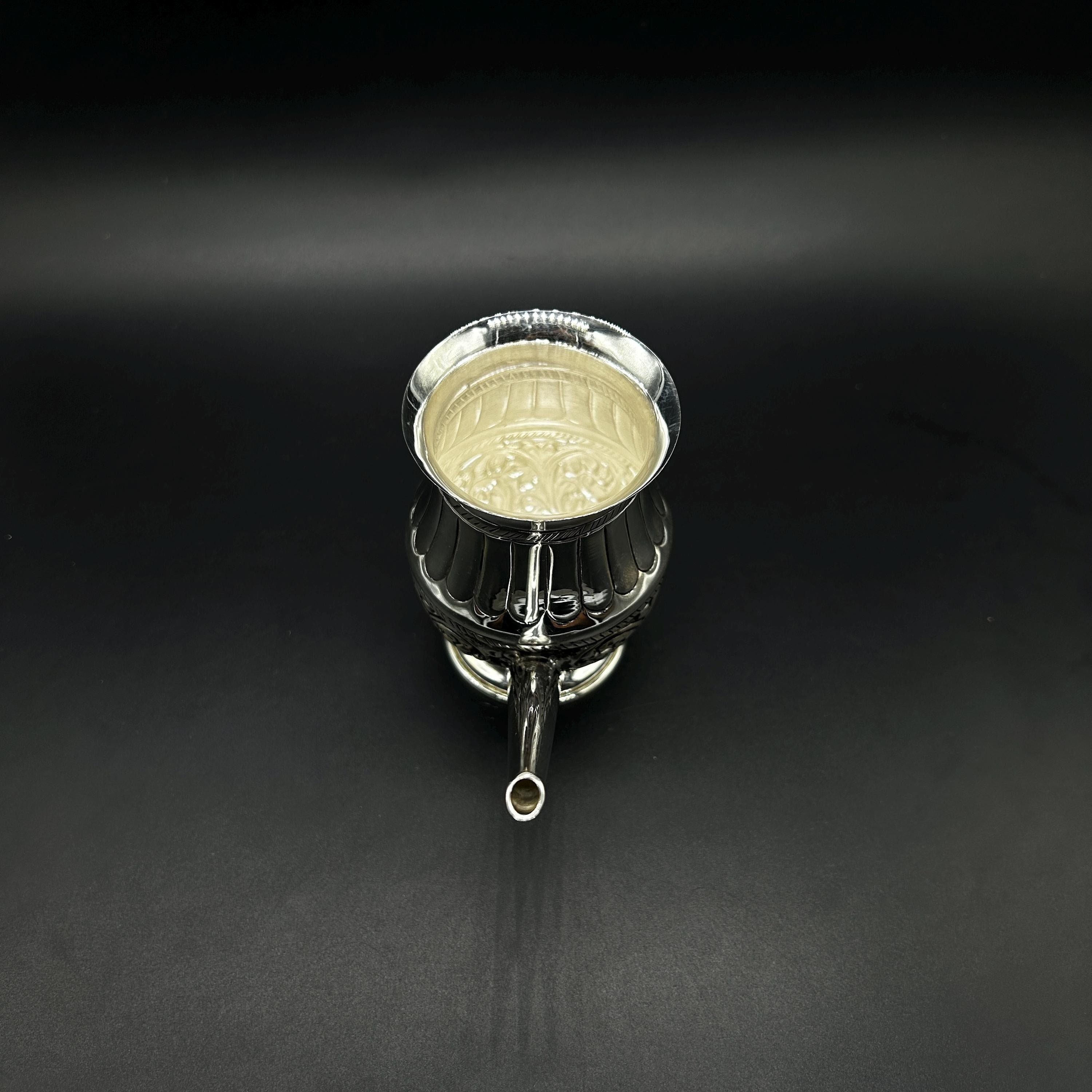925 sterling silver handmade karwa chauth puja kalash, lord shiva silver Abhishekam nozzles, karwa chauth kalash,ram jara.