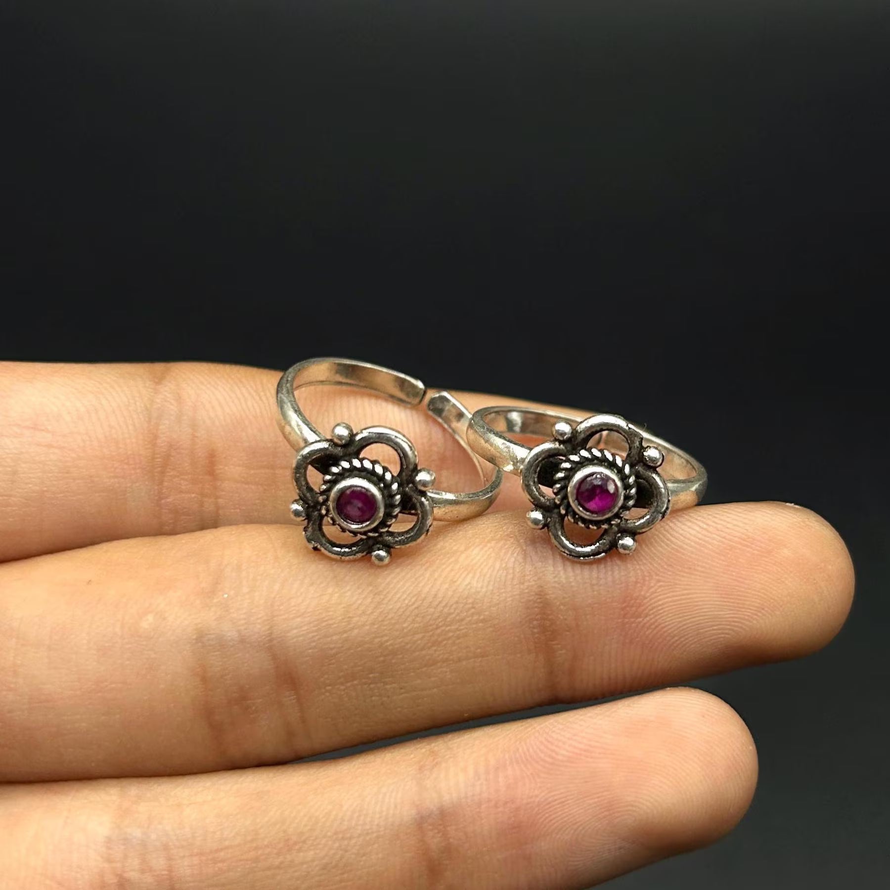 925 Sterling Silver Toe-rings