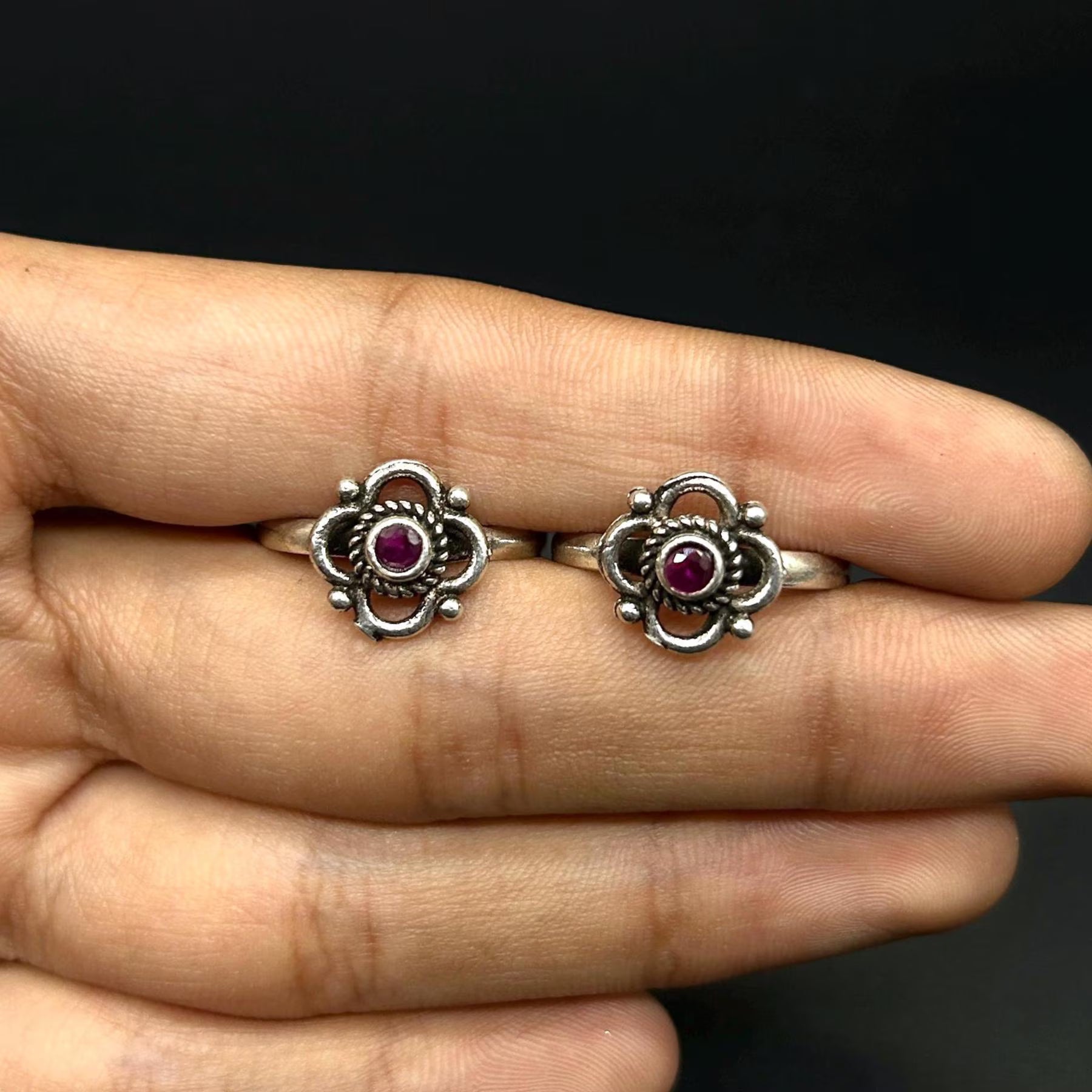 925 Sterling Silver Toe-rings