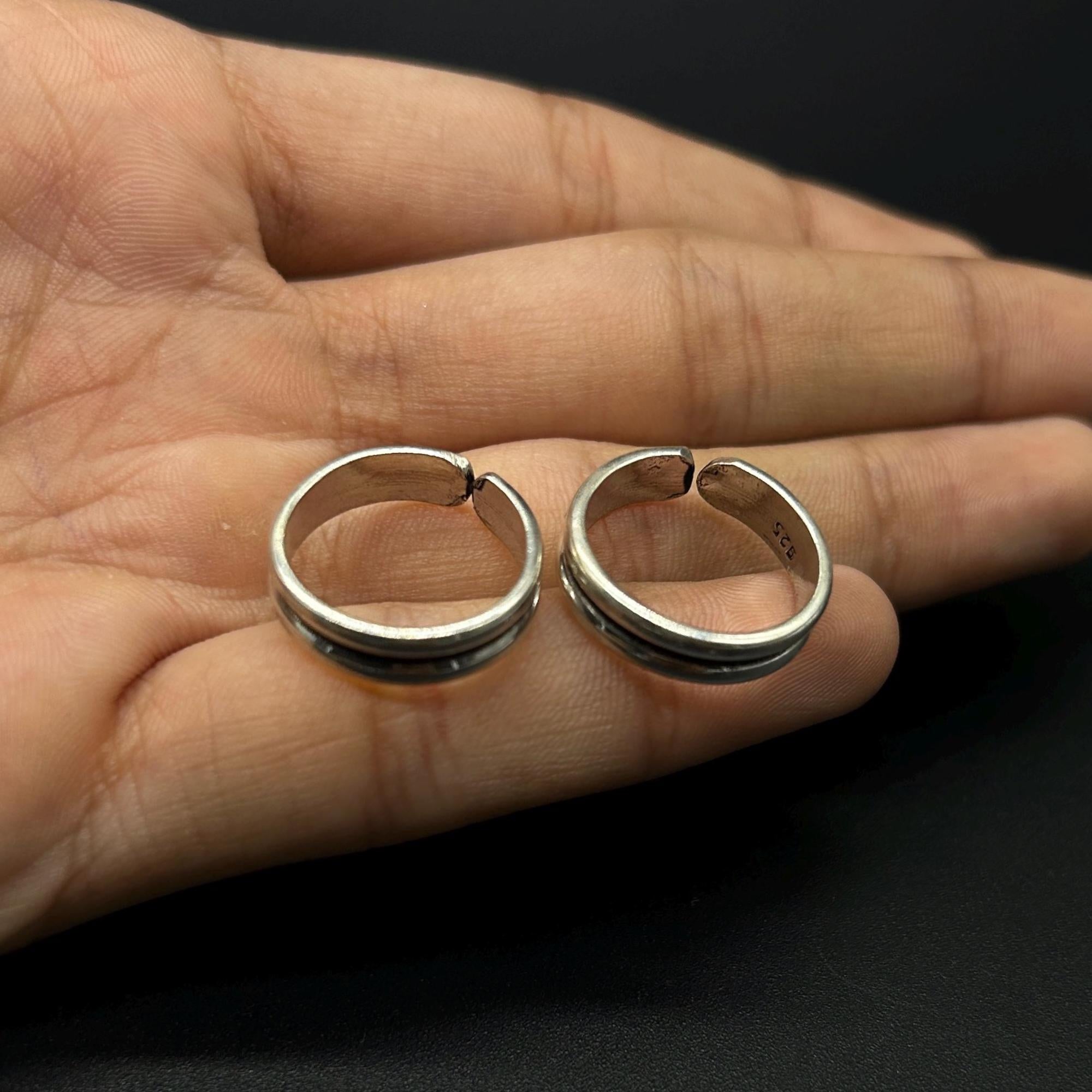925 Sterling Silver Toe-rings