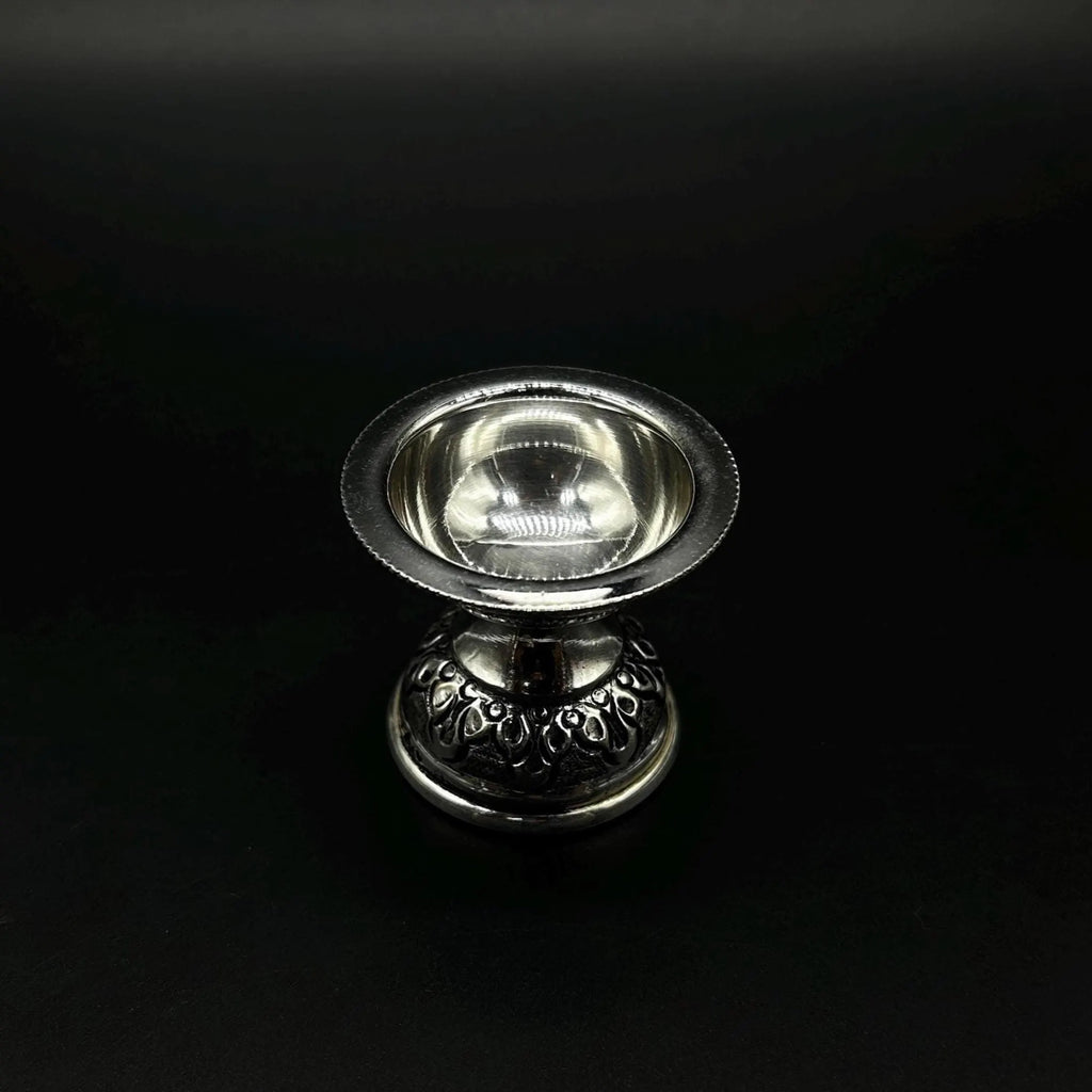 925 Solid Silver Diya / Silver Puja Diya