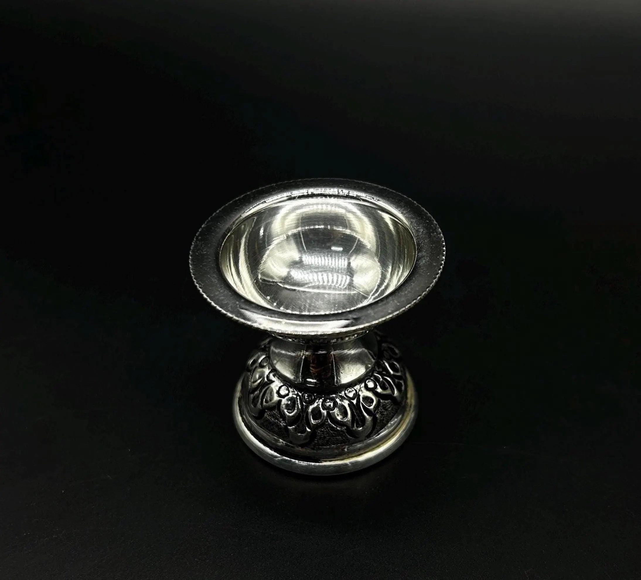 925 Solid Silver Diya / Silver Puja Diya